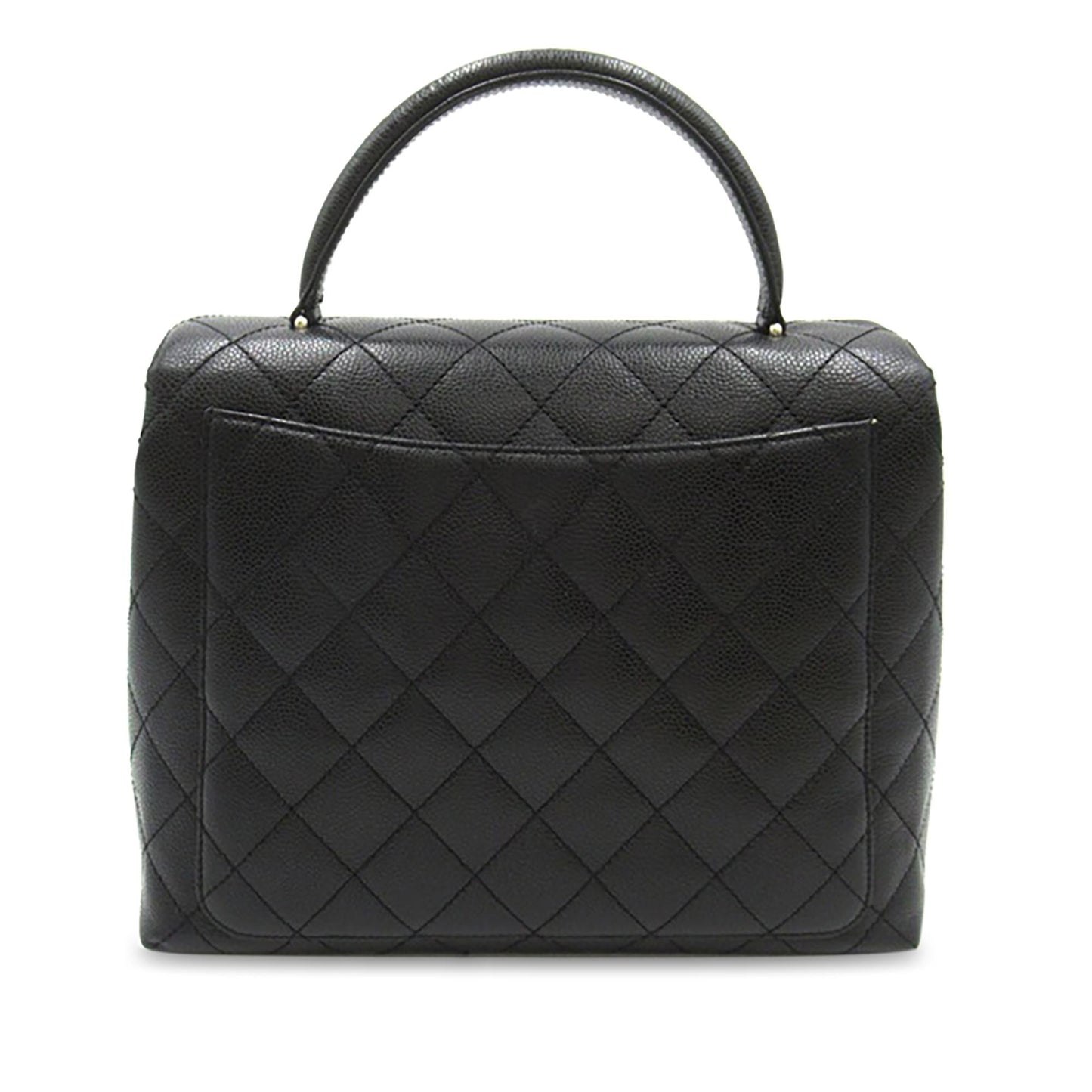 Chanel Caviar Kelly Top Handle Bag (SHG-BXOXtp)