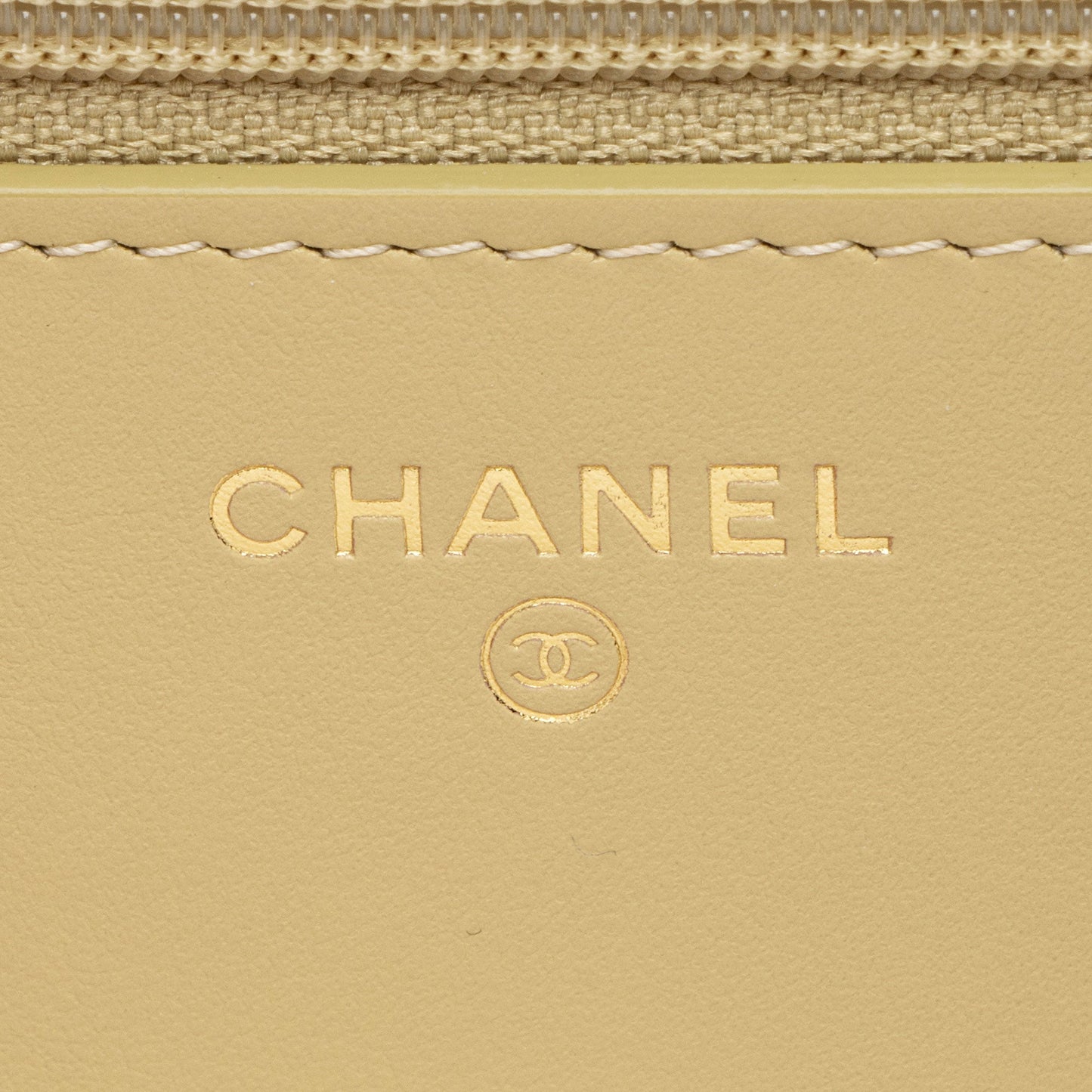 Chanel Caviar Leather Boy Wallet on Chain