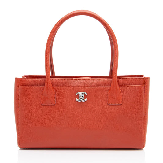 Chanel Caviar Leather Cerf Classic Executive Small Tote