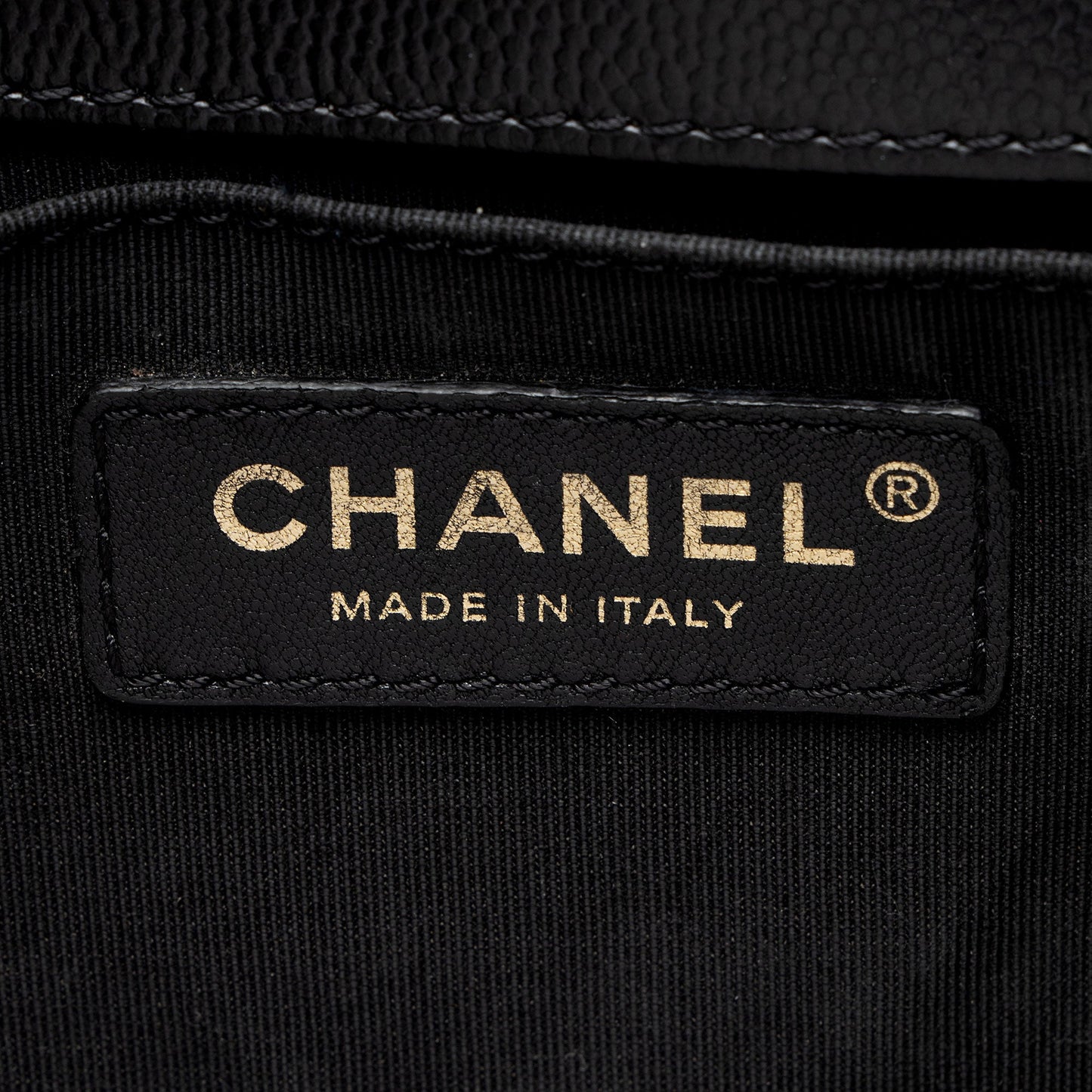 Chanel Caviar Leather Old Medium Boy Bag