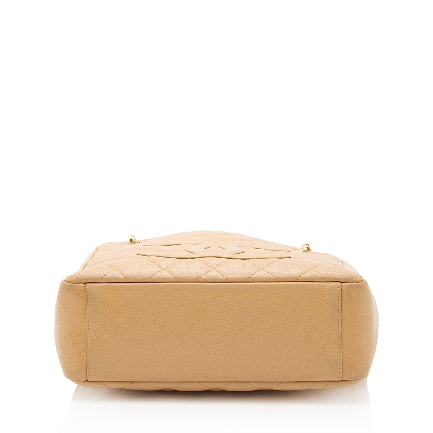 Chanel Caviar Leather Petite Shopping Tote (SHF-rAABgB)