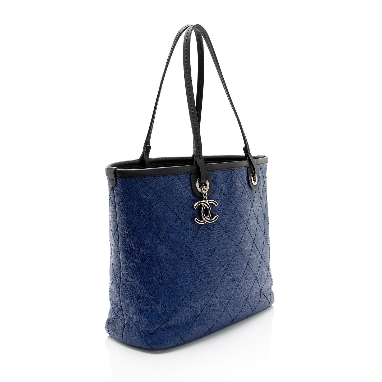 Chanel Caviar Leather Shopping Fever Small Tote