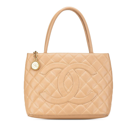 Chanel Caviar Medallion Tote