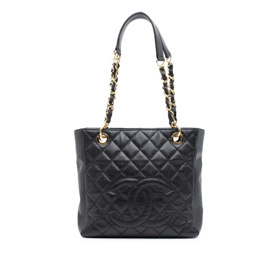 Chanel Caviar Petite Shopping Tote
