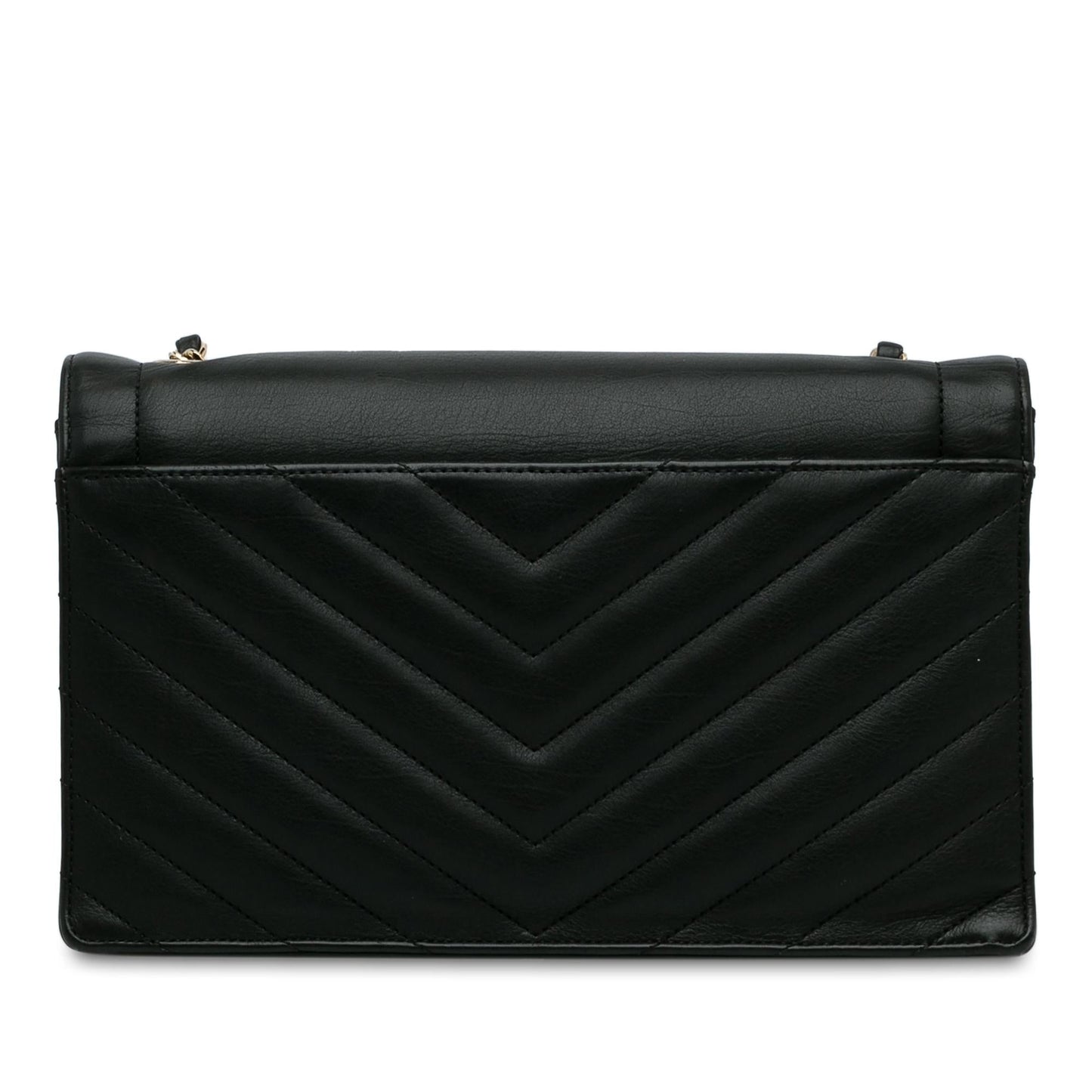 Chanel Chevron Envelope Flap (SHG-mceTlE) Crossbody
