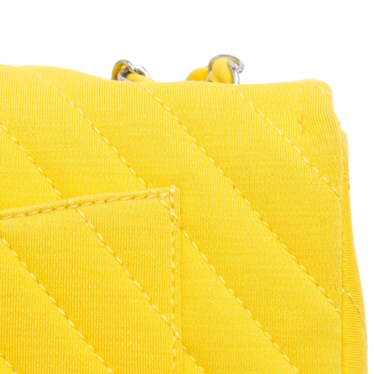 Chanel Chevron Jersey East West Flap