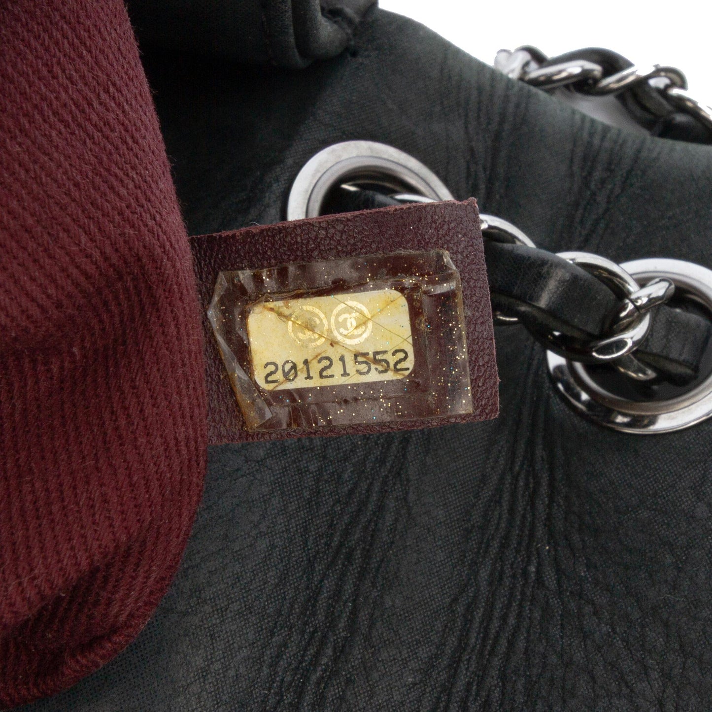 Chanel Chocolate Bar Iridescent Calfskin Bubble Flap
