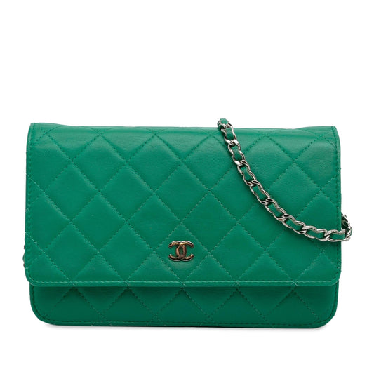 Chanel Classic Lambskin Wallet on Chain (SHG-KwjkVE) Crossbody