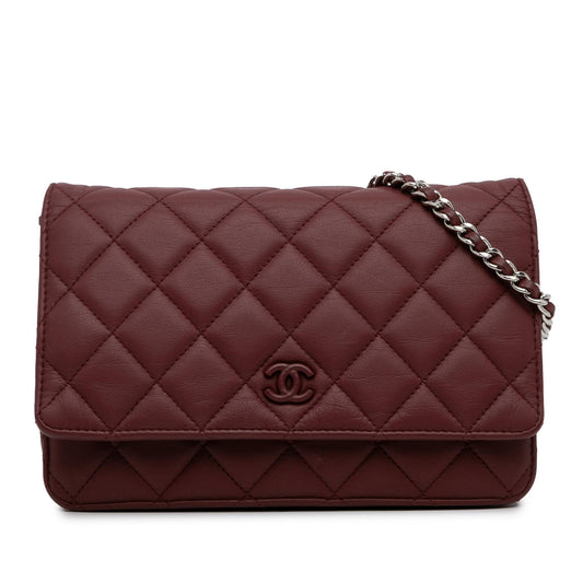Chanel Classic Lambskin Wallet on Chain (SHG-otiP9r) Crossbody