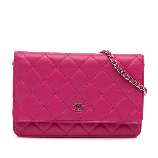Chanel Classic Lambskin Wallet on Chain (SHG-BJPJVT) Crossbody