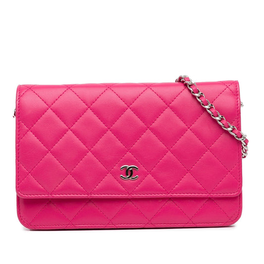 Chanel Classic Lambskin Wallet on Chain (SHG-rgu6gY) Crossbody