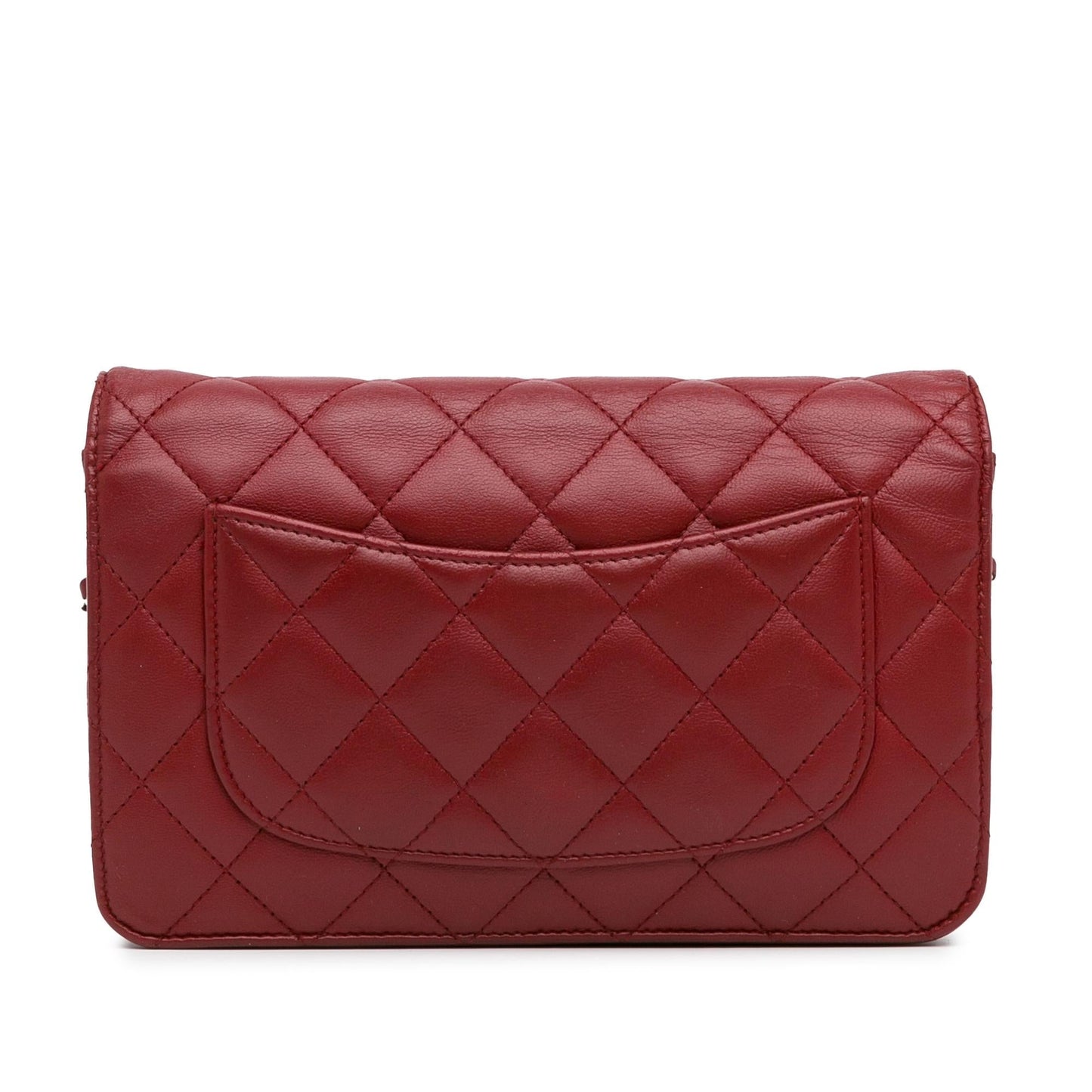 Chanel Classic Lambskin Wallet on Chain (SHG-okrtIp) Crossbody