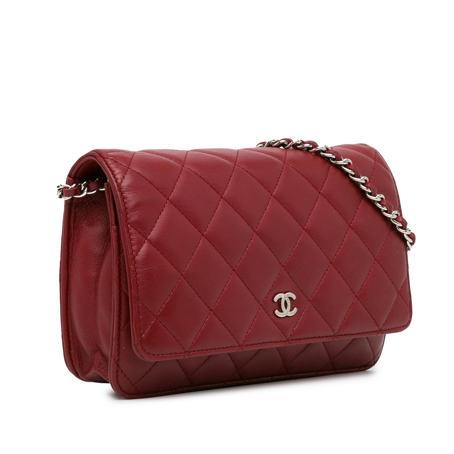Chanel Classic Lambskin Wallet on Chain (SHG-okrtIp) Crossbody