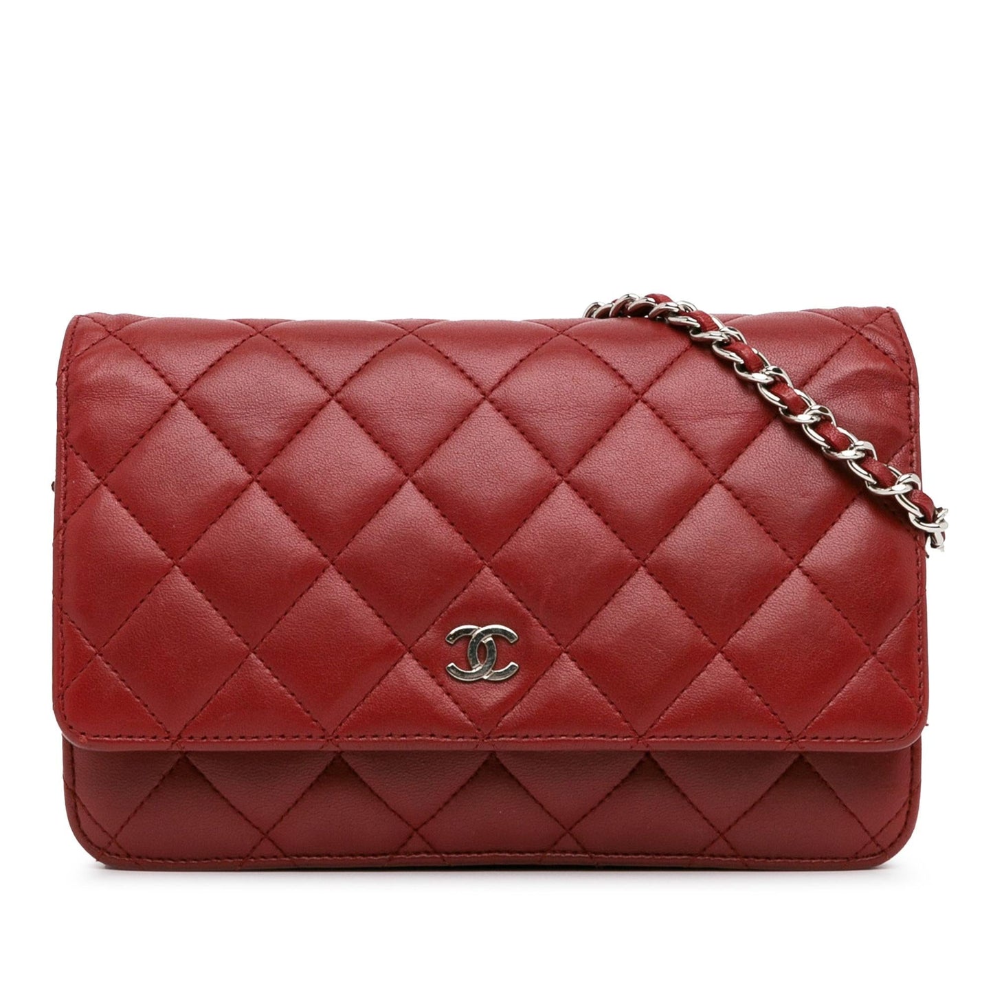 Chanel Classic Lambskin Wallet on Chain (SHG-QiIFM3) Crossbody