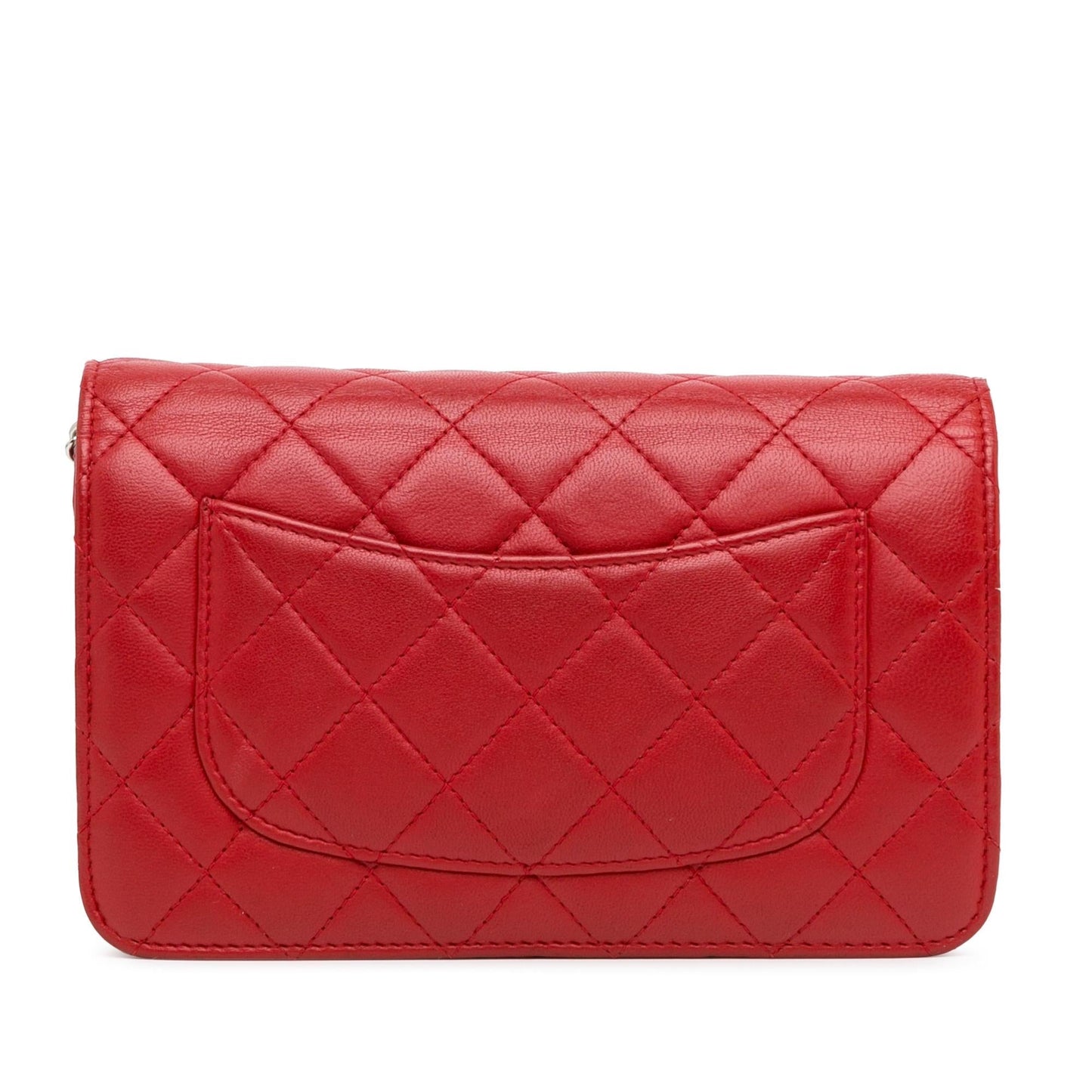 Chanel Classic Lambskin Wallet on Chain (SHG-lnfadS) Crossbody