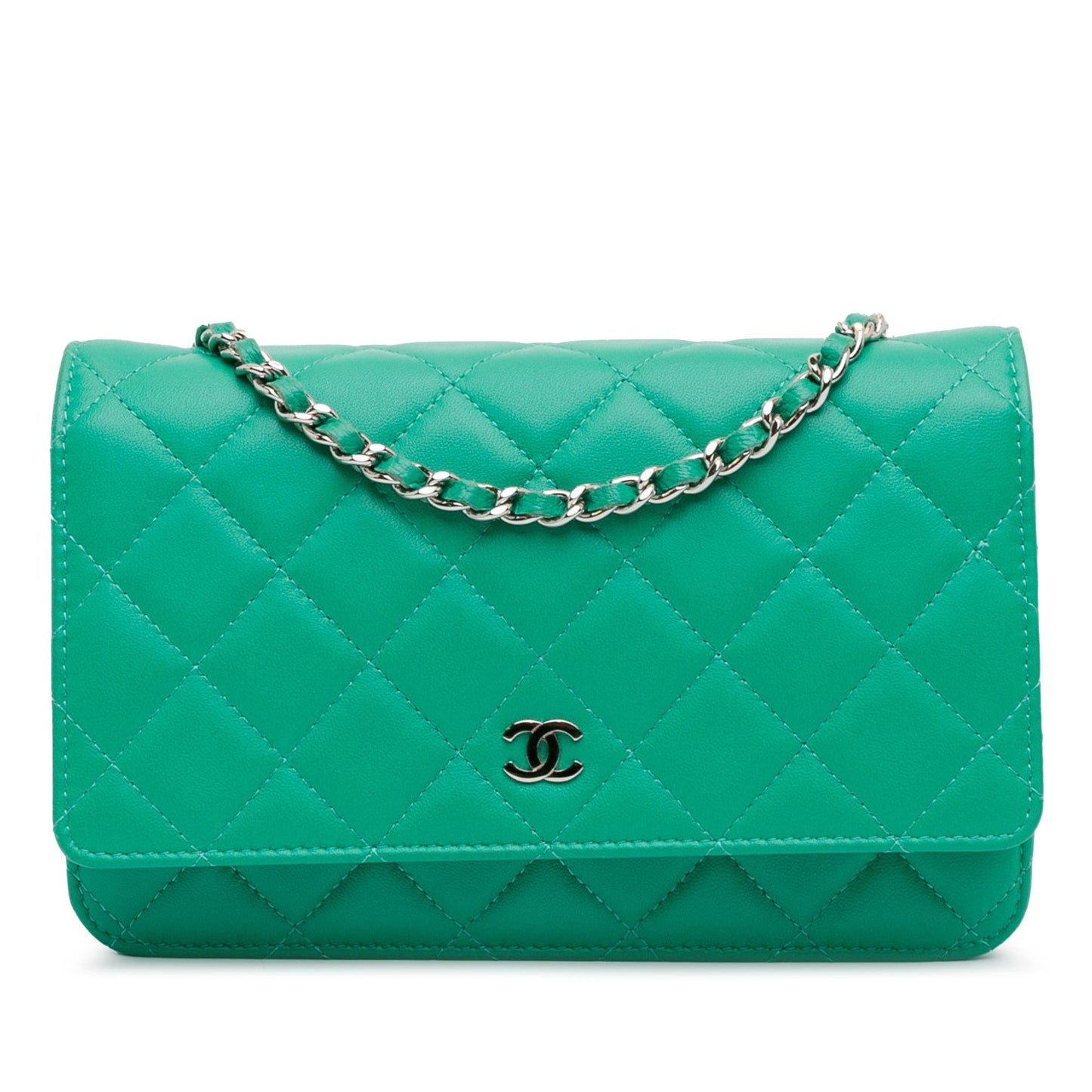 Chanel Classic Lambskin Wallet on Chain (SHG-btLSIe) Crossbody