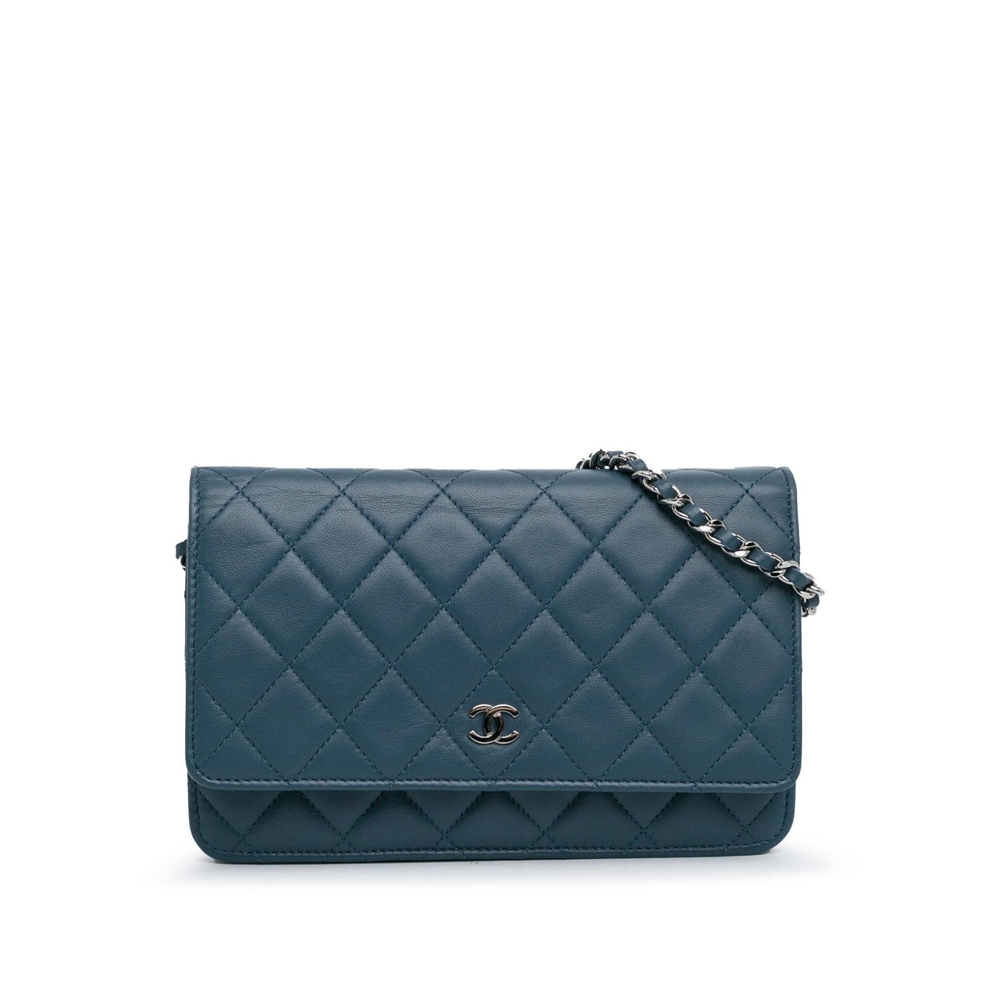 Chanel Classic Lambskin Wallet on Chain (SHG-fxeulc) Crossbody