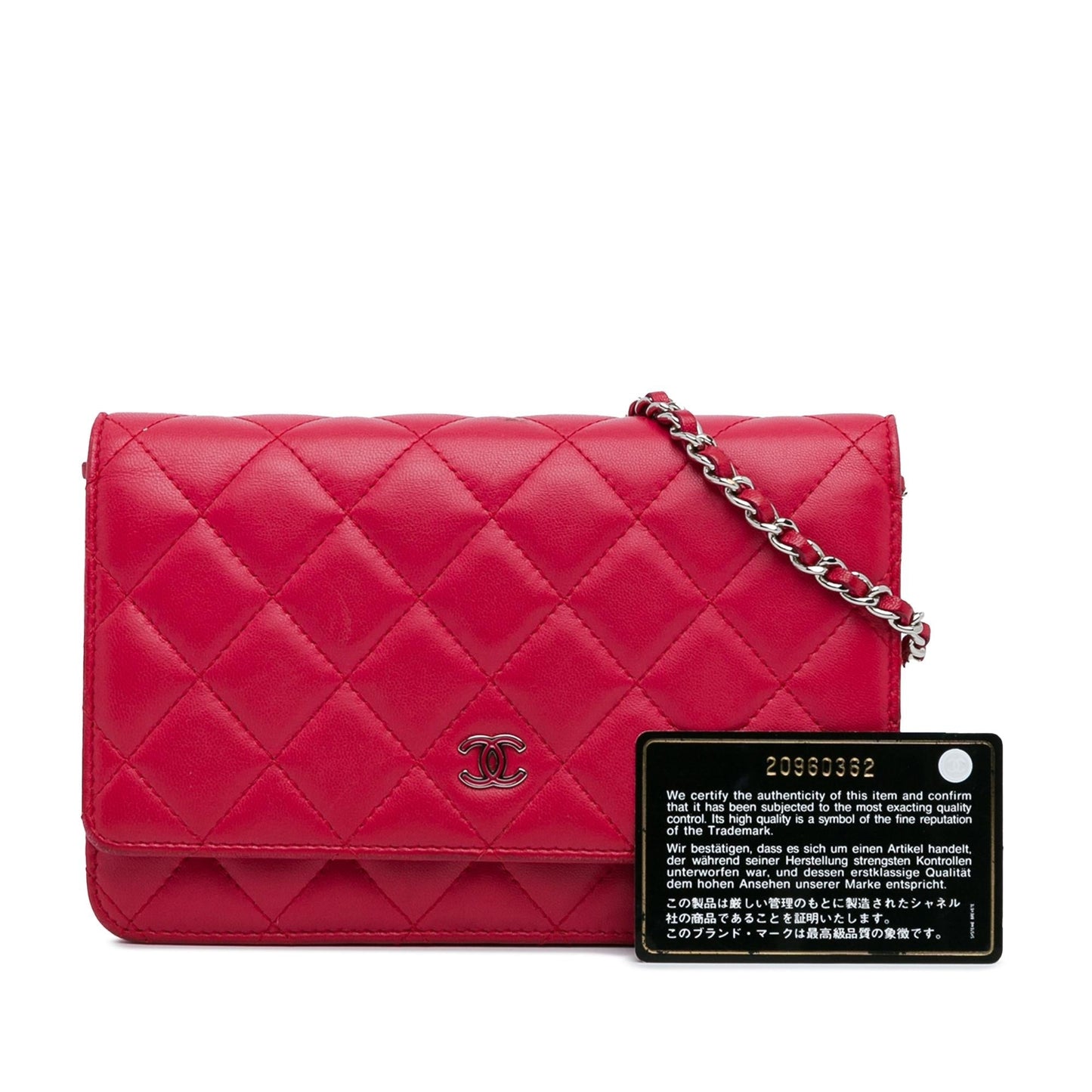 Chanel Classic Lambskin Wallet on Chain