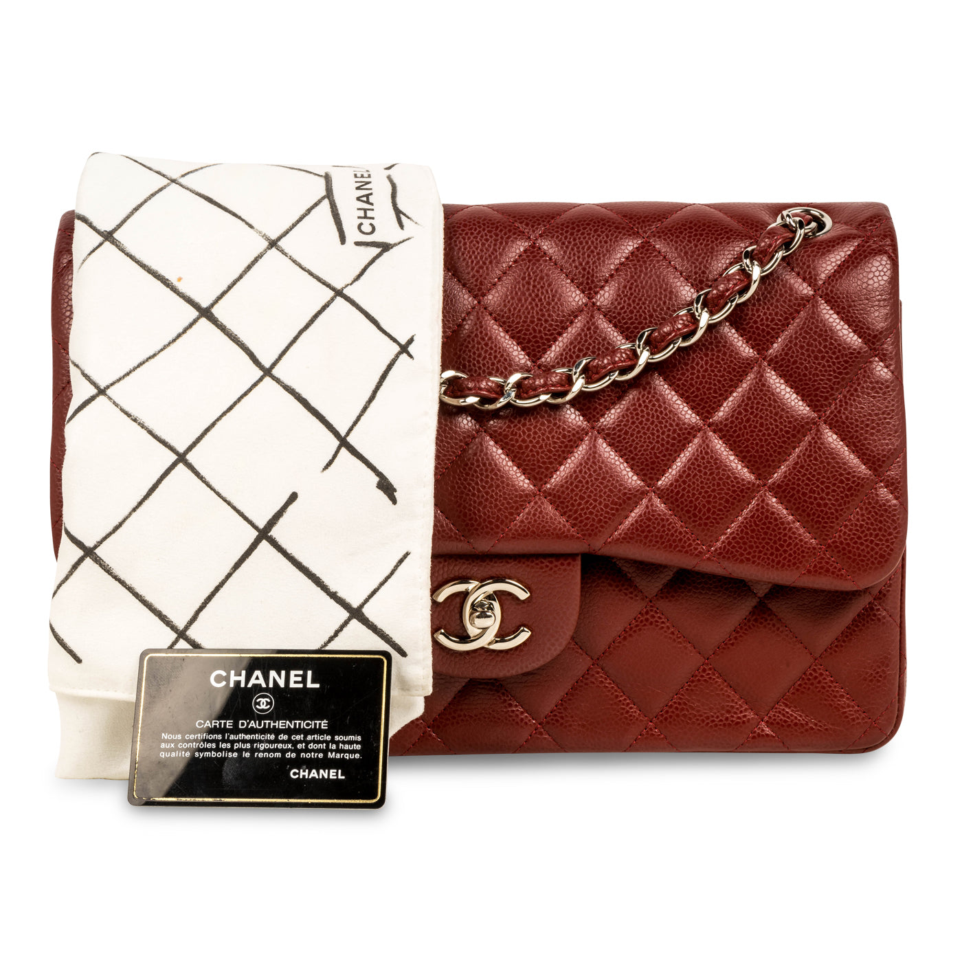 Chanel Classic Flap Bag - Jumbo - Caviar
