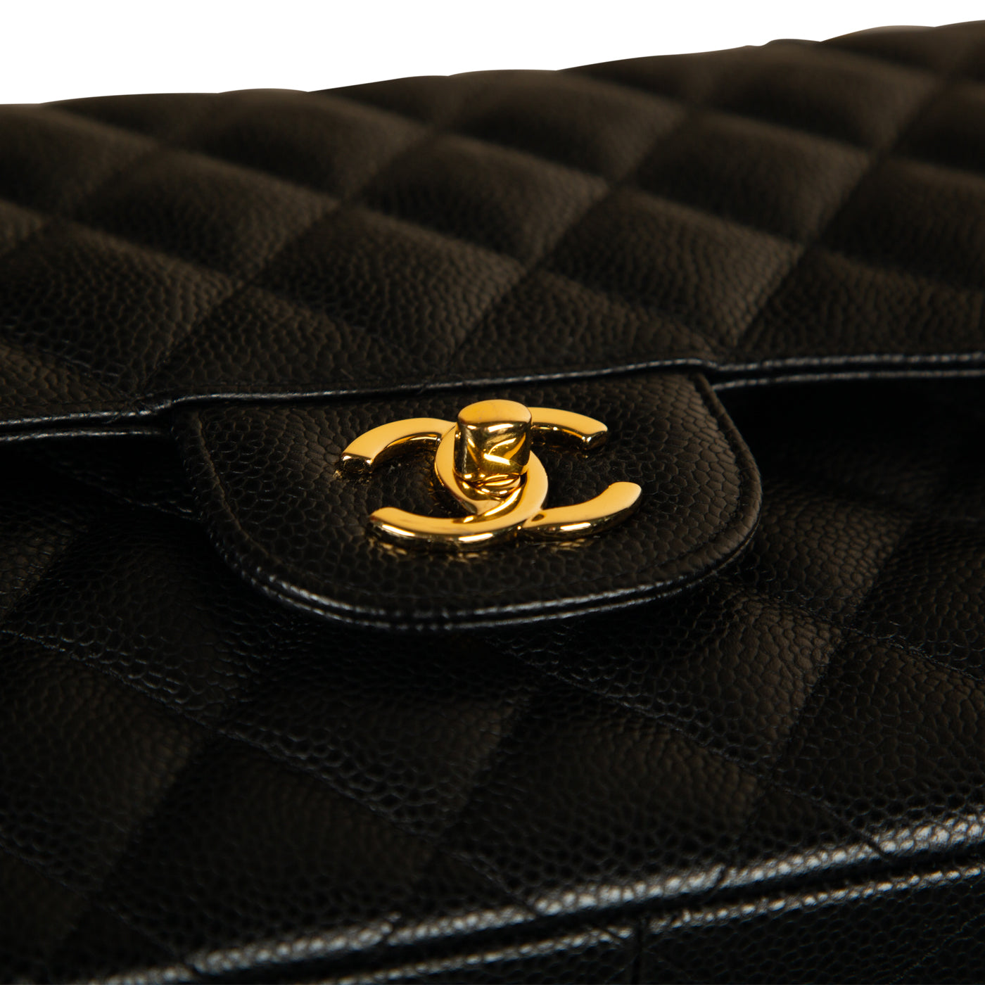 Chanel Classic Flap Bag - Jumbo - Caviar
