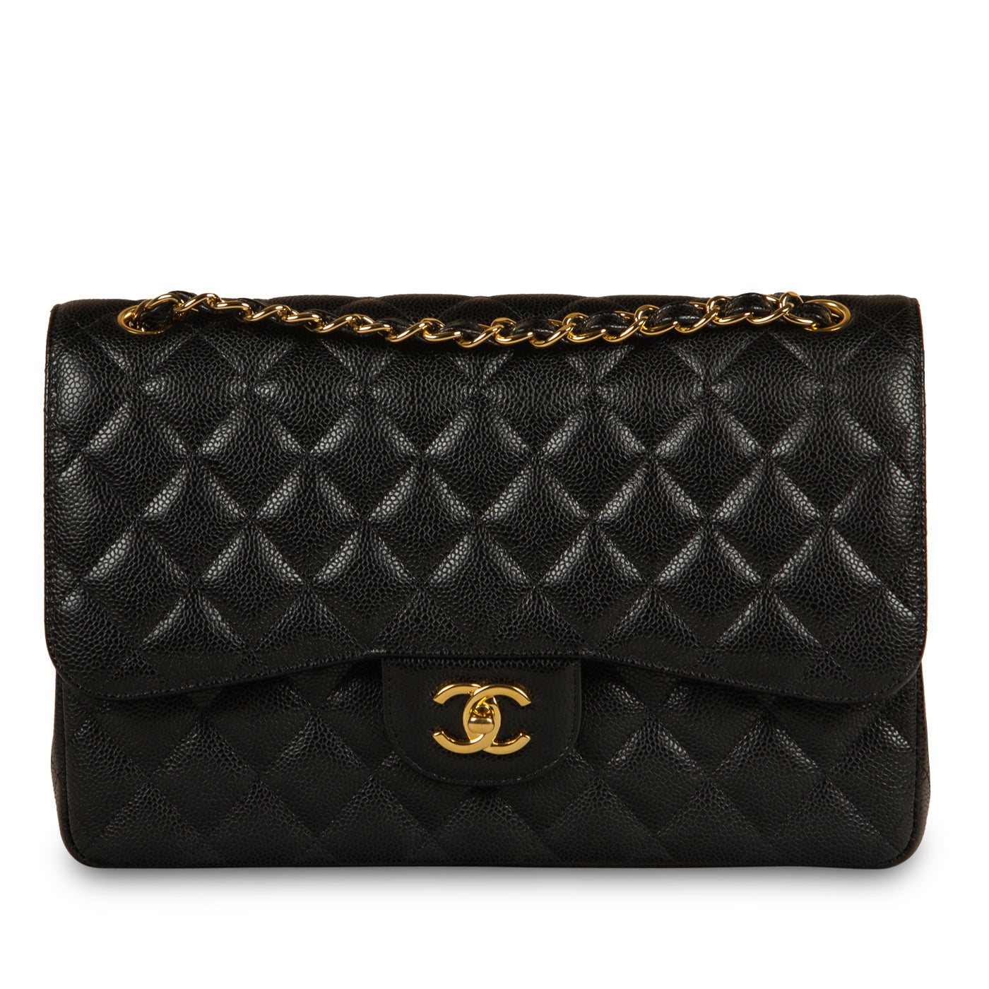 Chanel Classic Flap Bag - Jumbo - Caviar