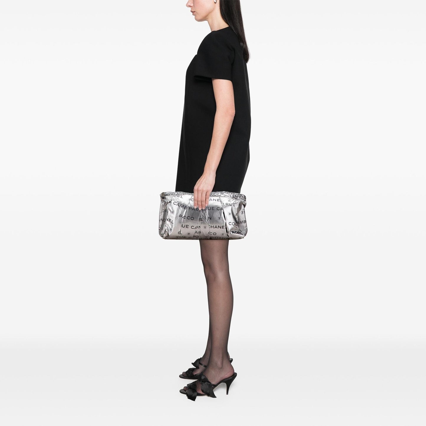 Chanel Coated Canvas Unlimited Clutch