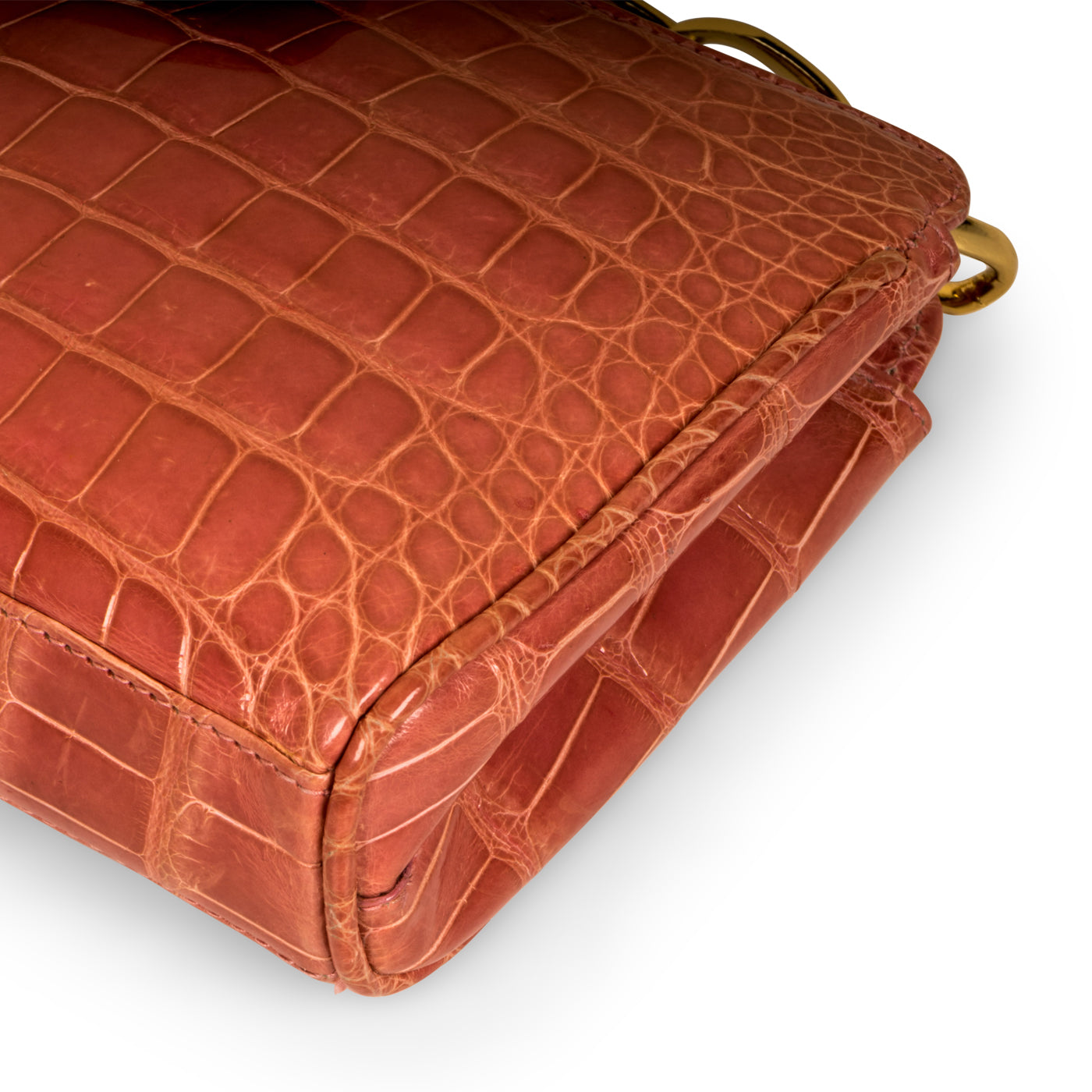 Chanel Pouch on Chain - Crocodile