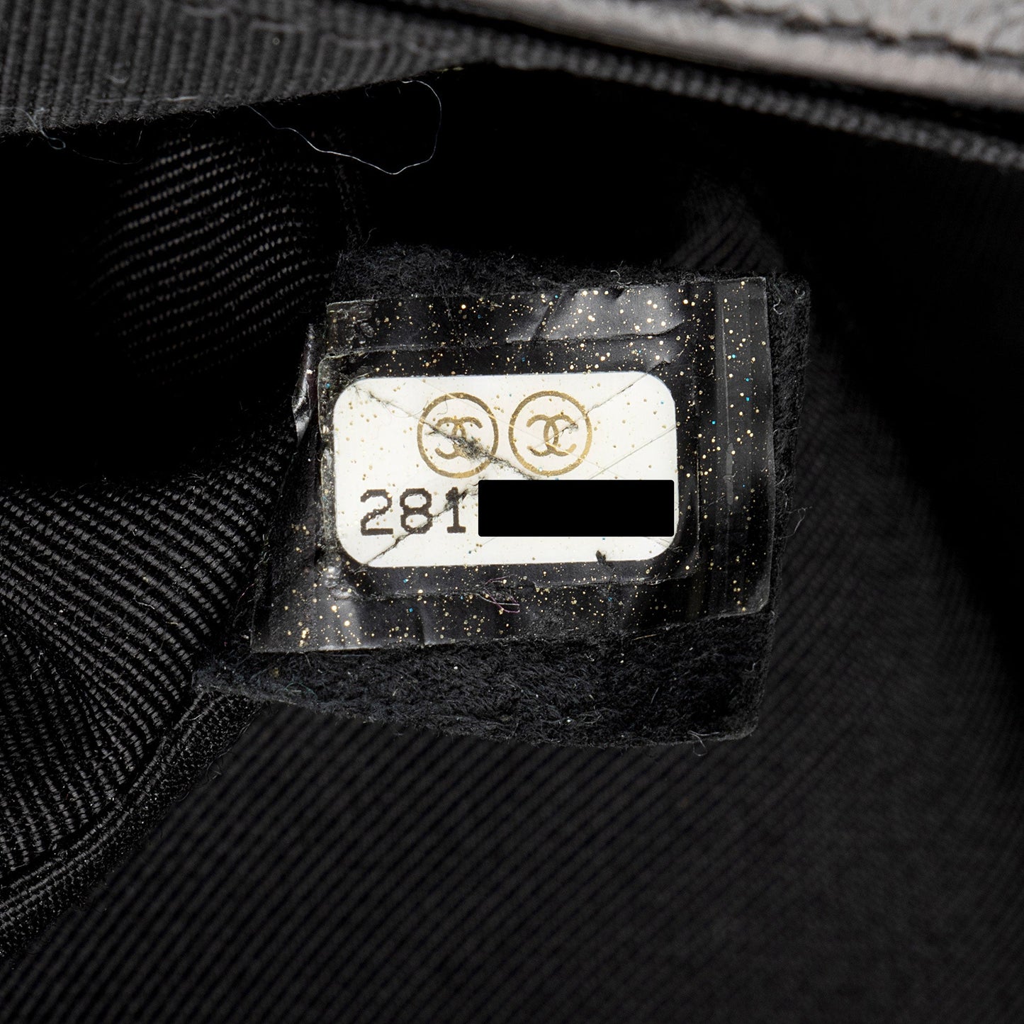 Chanel Crumpled Calfskin Old Medium Boy Bag