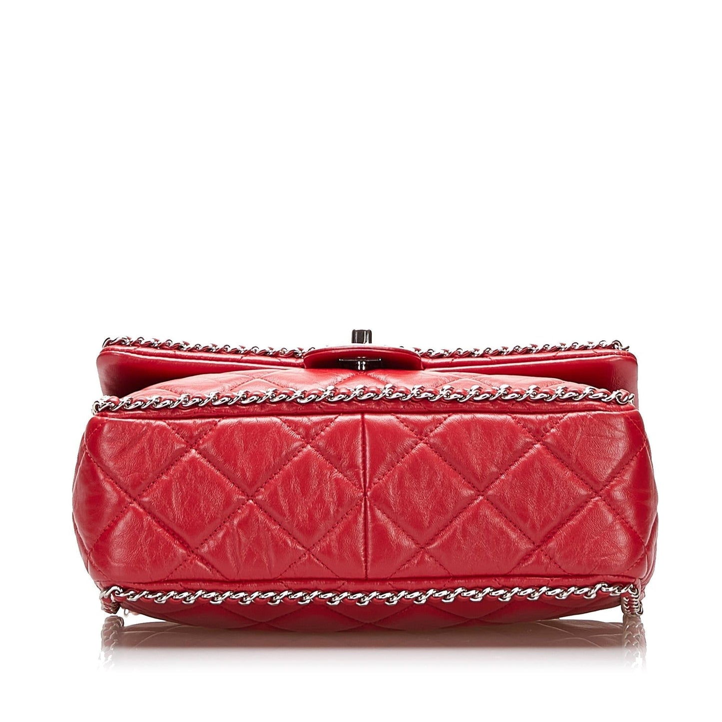 Chanel Crumpled Chain All Over Flap (SHG-NURjgY) Shoulder Bag