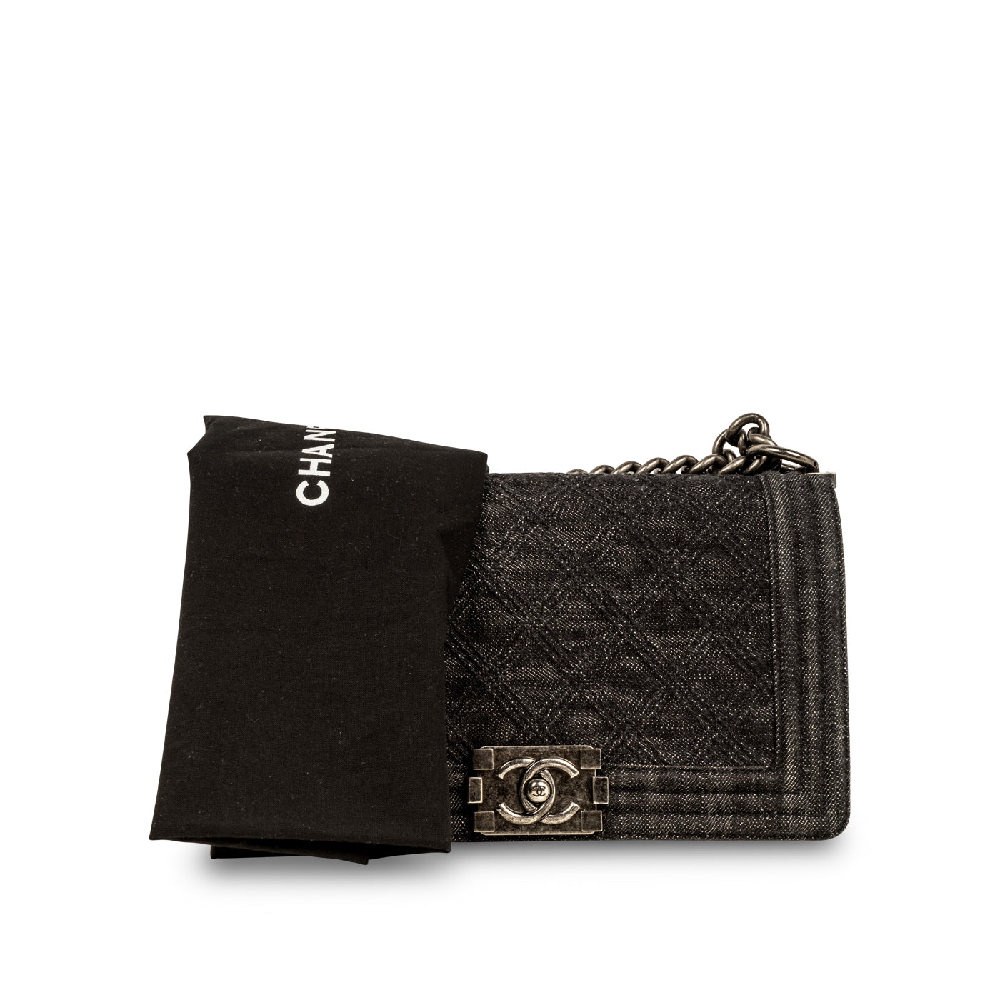 Chanel Denim Boy Bag - Old Medium