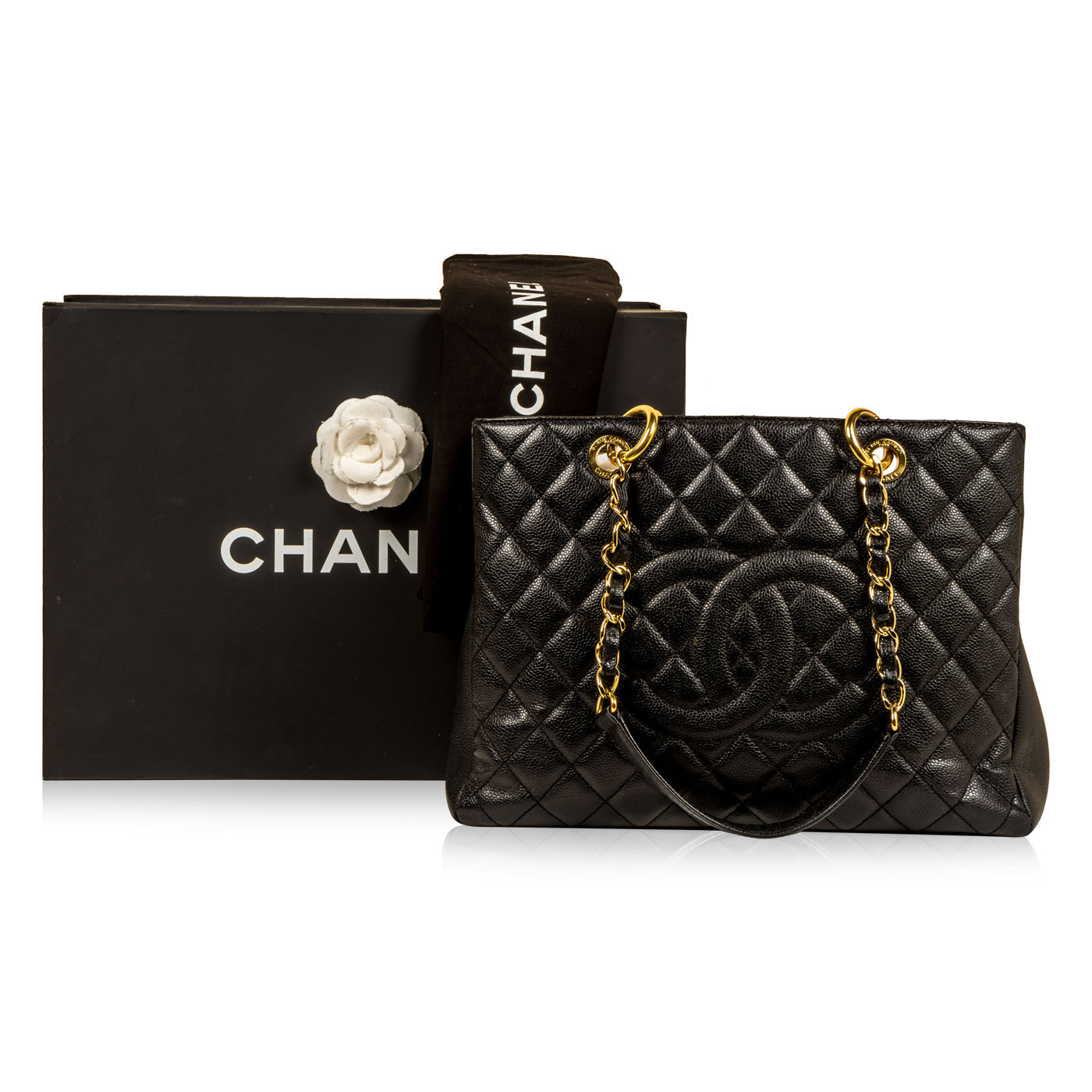 Chanel GST - Caviar - GHW