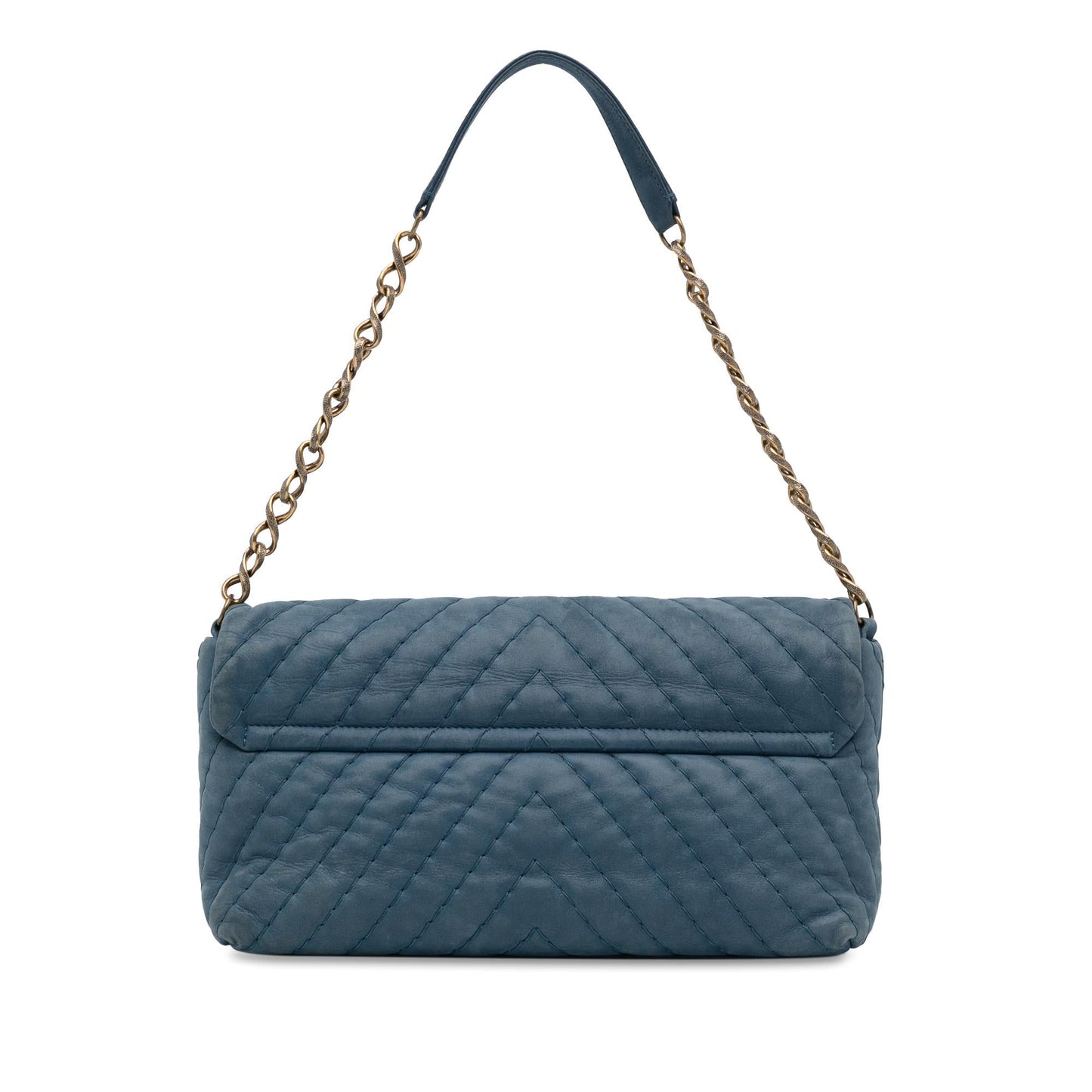 Chanel Jumbo Chevron Iridescent Surpique Flap (SHG-w8I8Ii) Shoulder Bag
