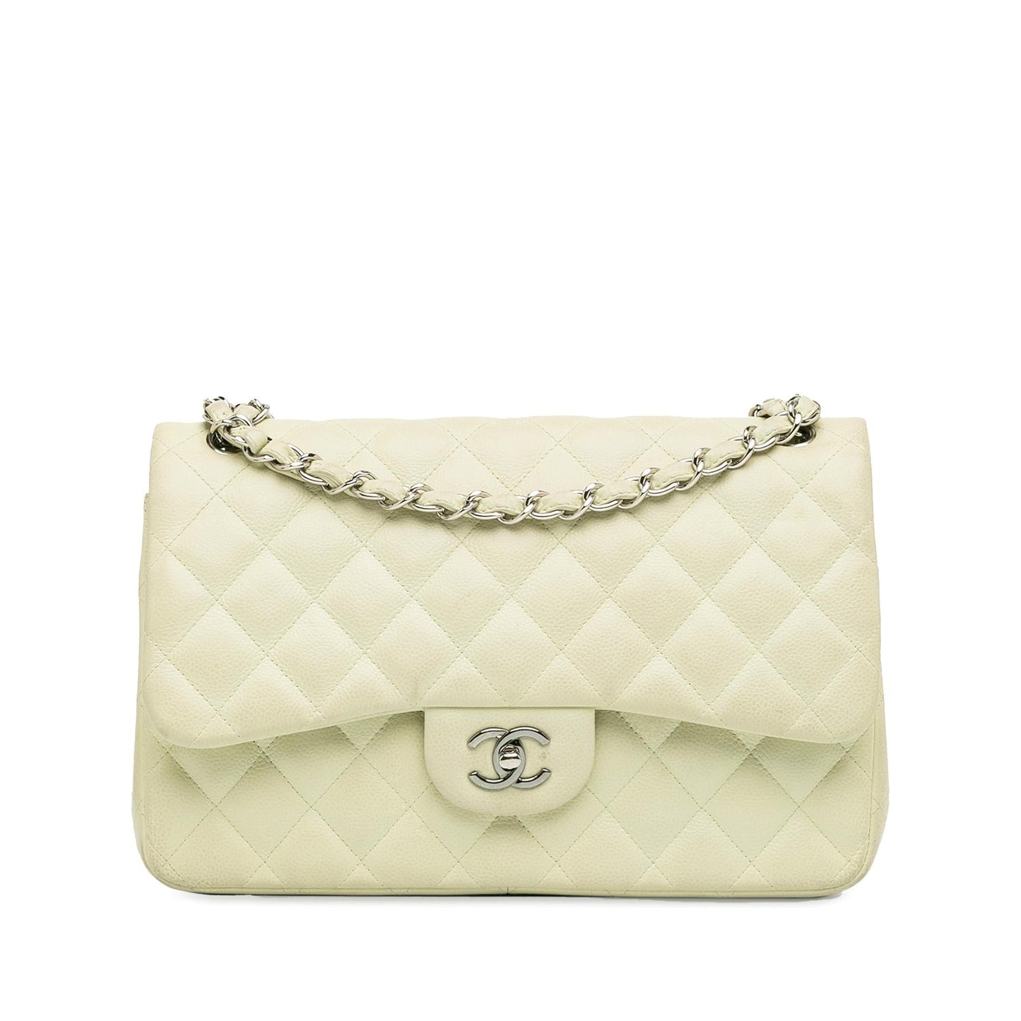 Chanel Jumbo Classic Caviar Double Flap (SHG-7xwikt)