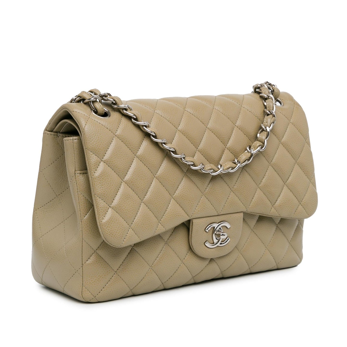 Chanel Jumbo Classic Caviar Double Flap (SHG-1kWJW3) Shoulder Bag