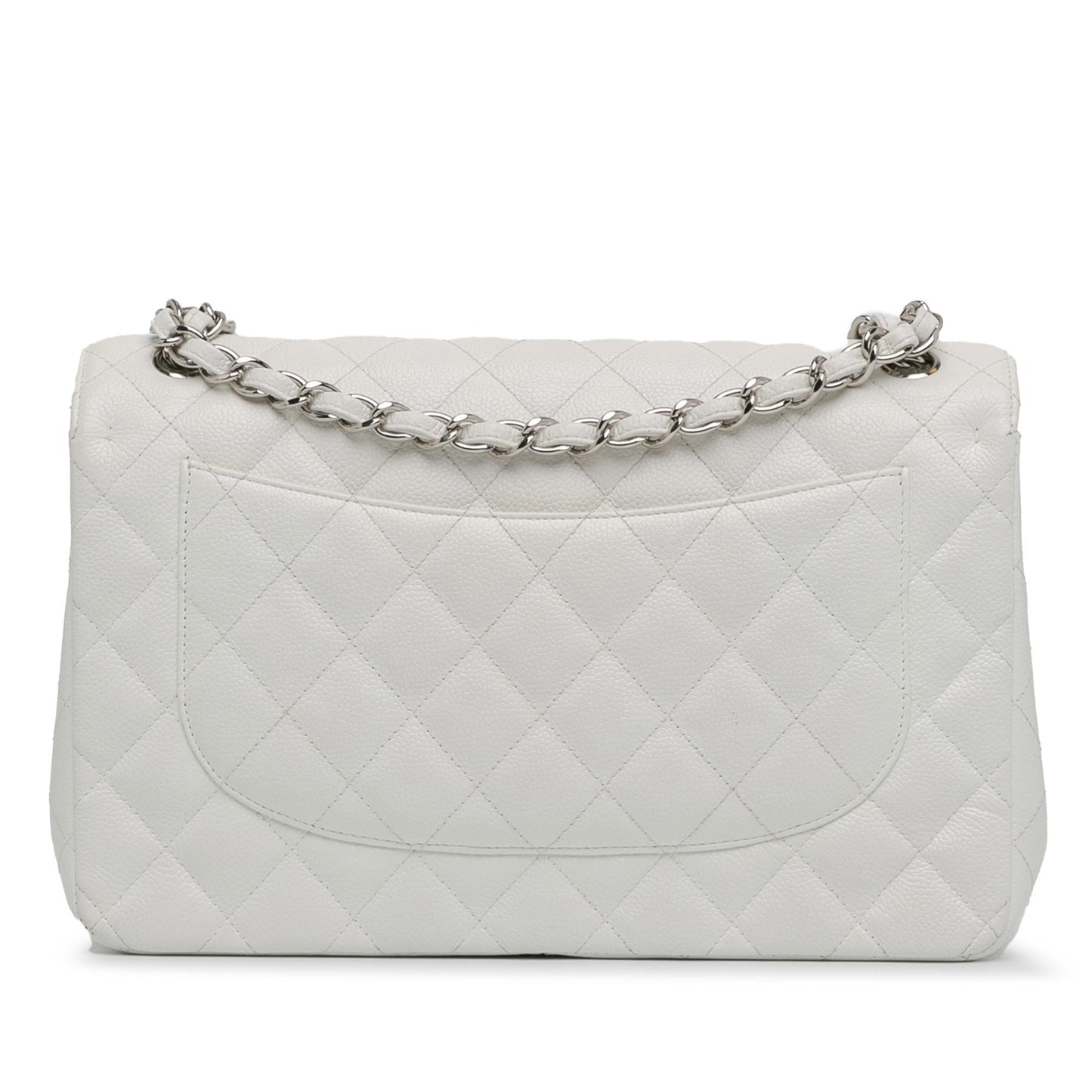 Chanel Jumbo Classic Caviar Double Flap (SHG-2x97Of) Shoulder Bag