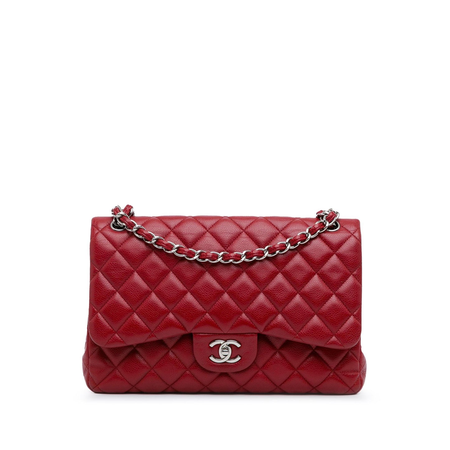 Chanel Jumbo Classic Caviar Double Flap (SHG-gVBzob) Shoulder Bag
