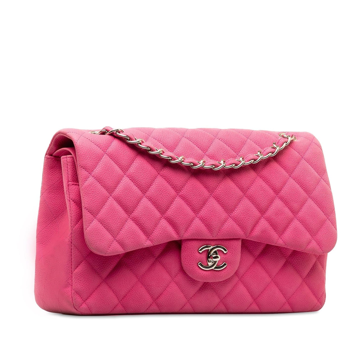 Chanel Jumbo Classic Caviar Double Flap (SHG-6et6P0)