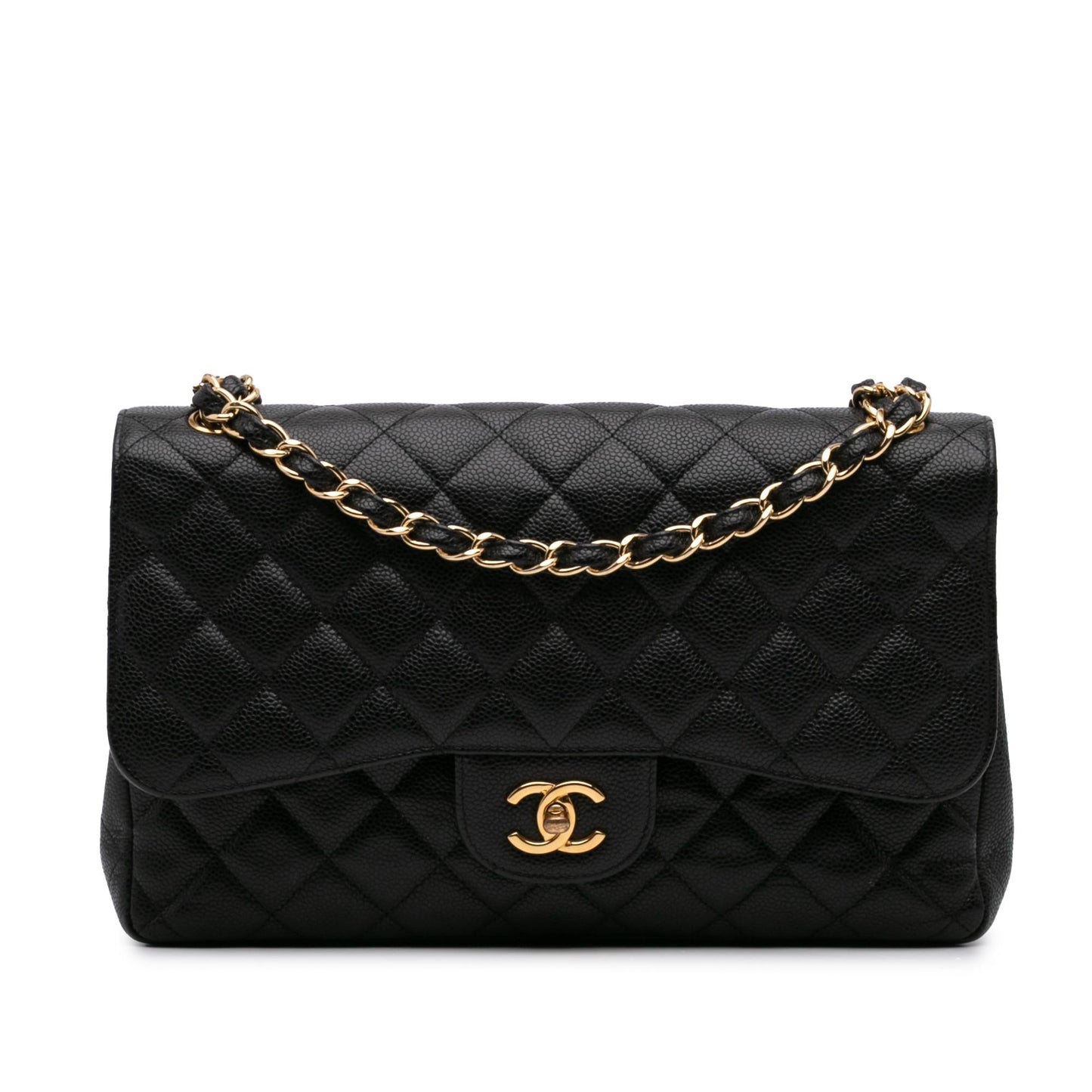 Chanel Jumbo Classic Caviar Double Flap