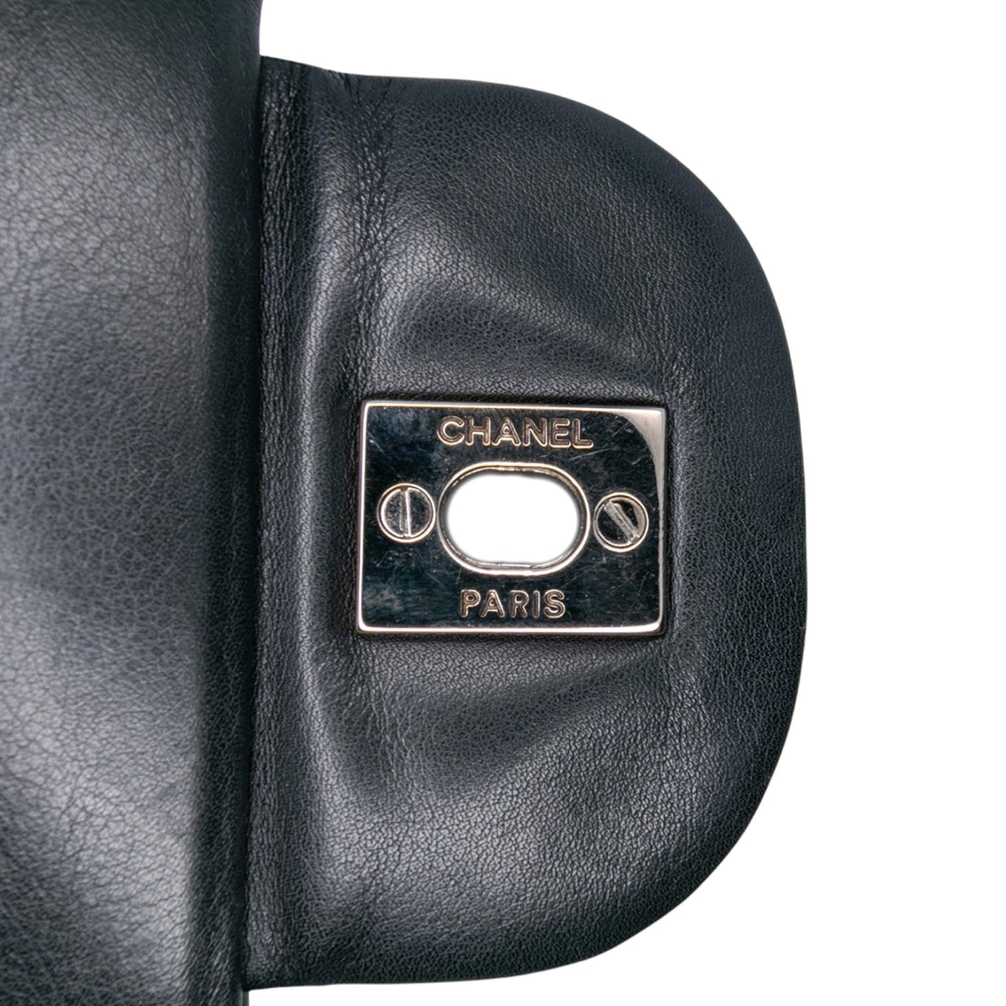 Chanel Jumbo Classic Chevron Patent Single Flap