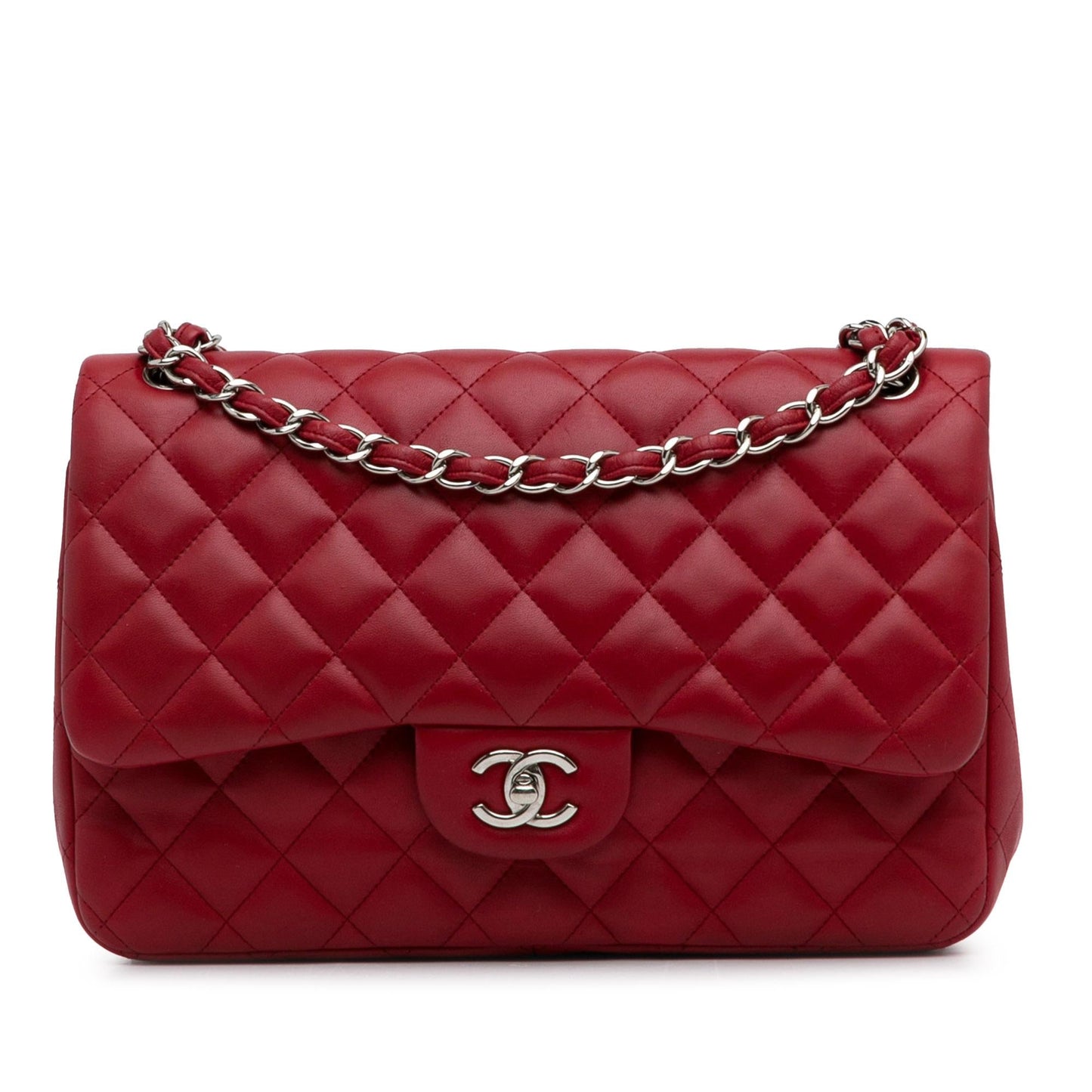 Chanel Jumbo Classic Lambskin Double Flap (SHG-EMzWHY) Shoulder Bag