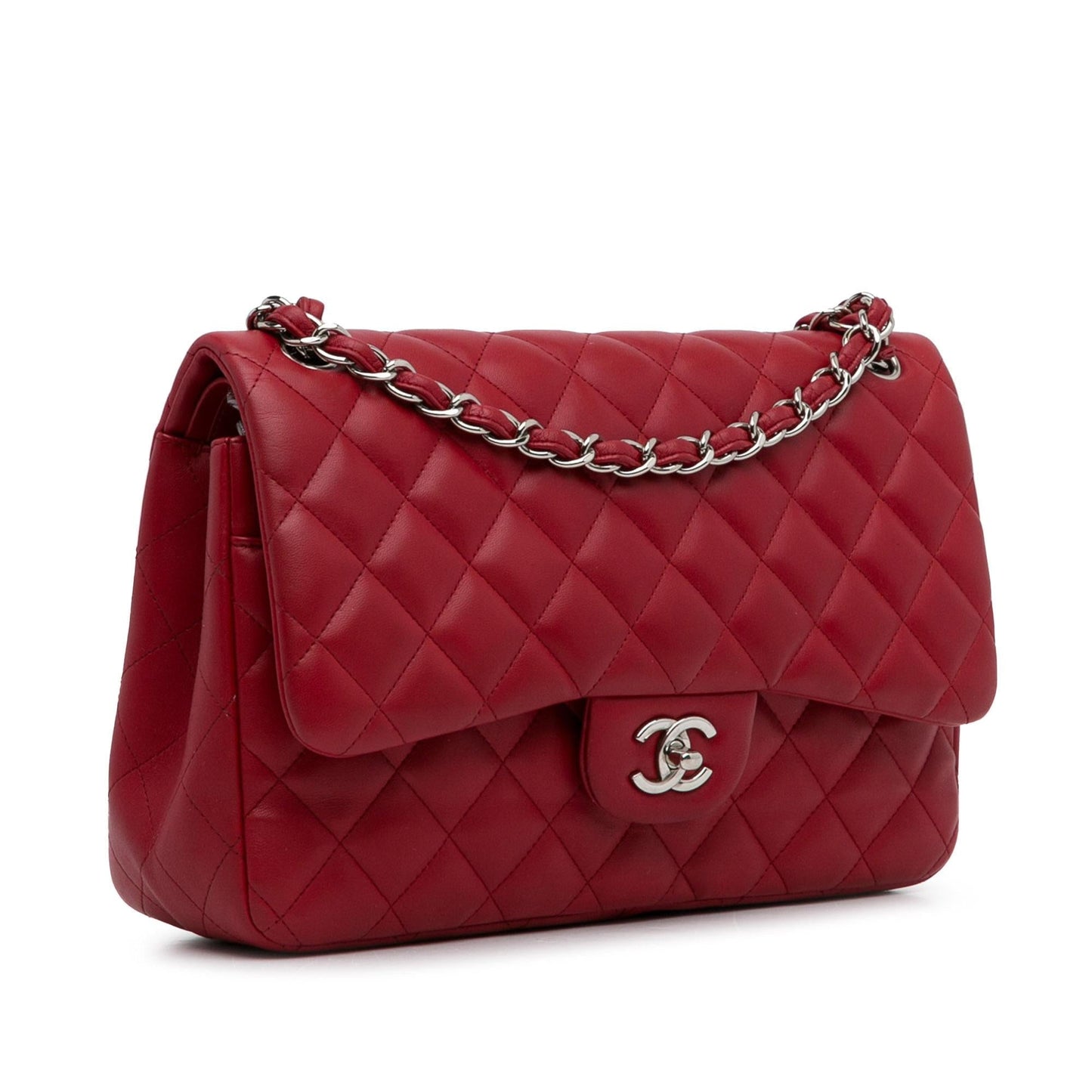 Chanel Jumbo Classic Lambskin Double Flap (SHG-EMzWHY) Shoulder Bag
