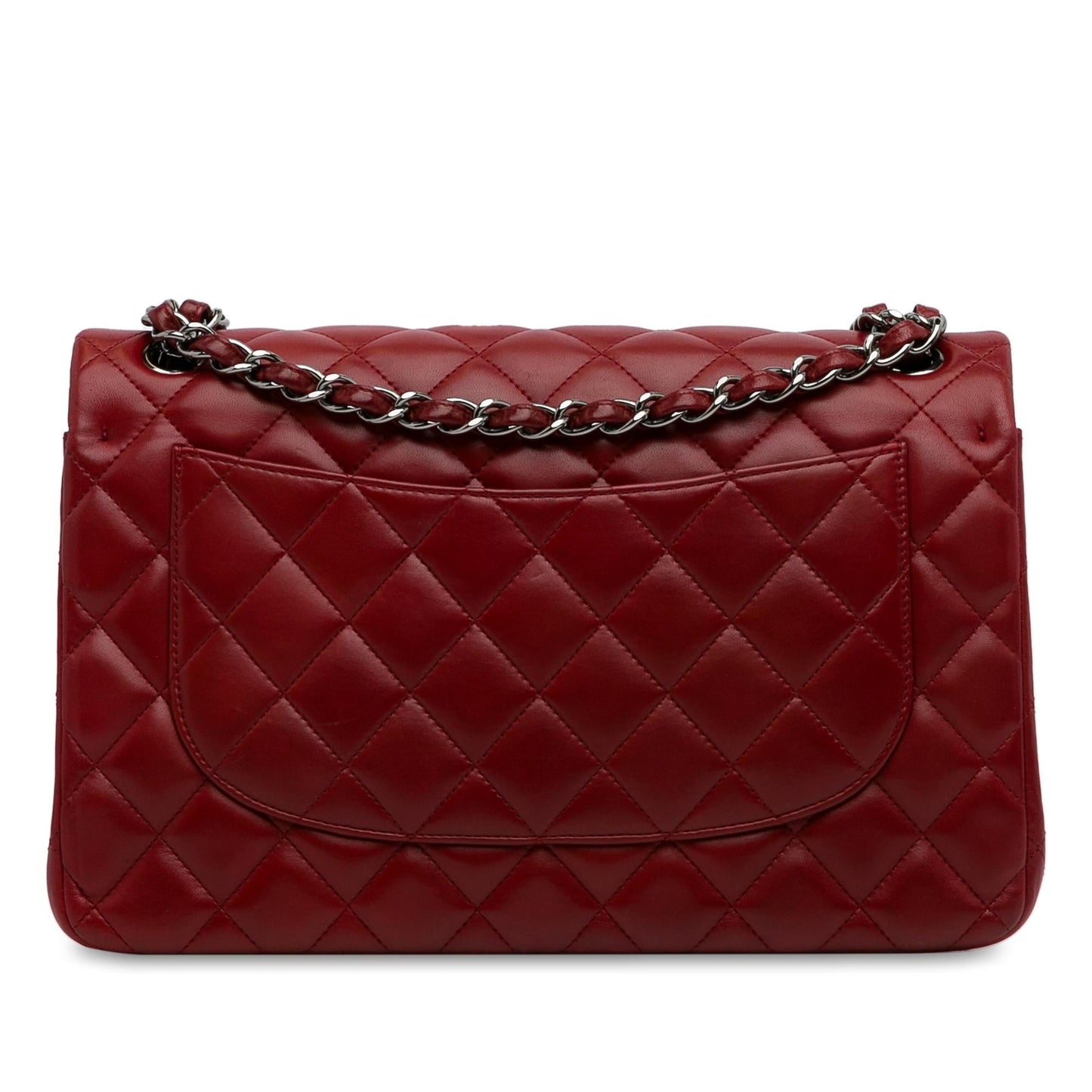 Chanel Jumbo Classic Lambskin Double Flap (SHG-vya5tL) Shoulder Bag