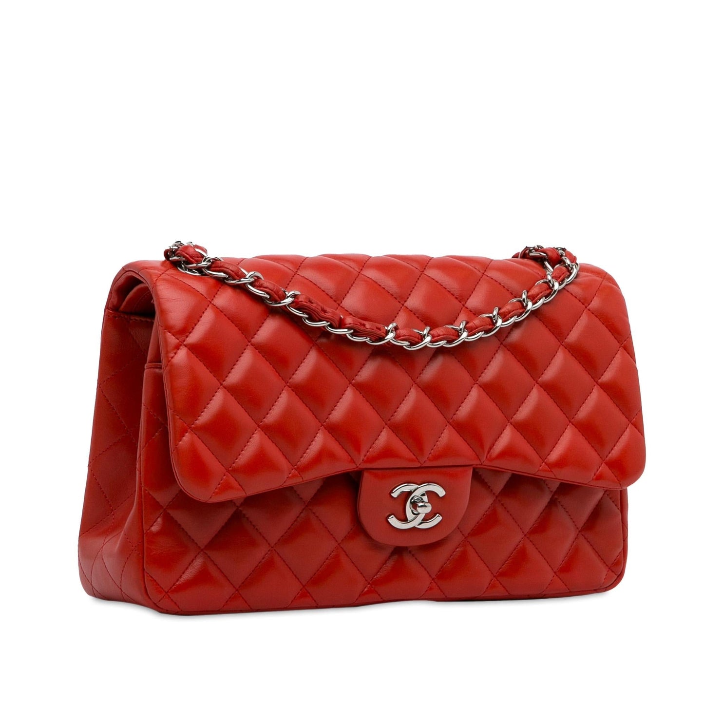 Chanel Jumbo Classic Lambskin Double Flap (SHG-Y3xCAz) Shoulder Bag