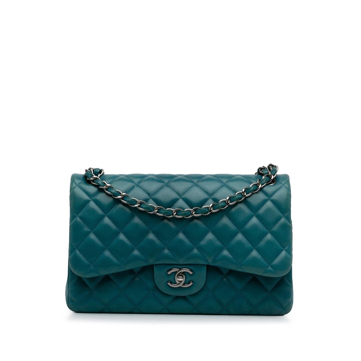 Chanel Jumbo Classic Lambskin Double Flap (SHG-UbnuTf) Shoulder Bag