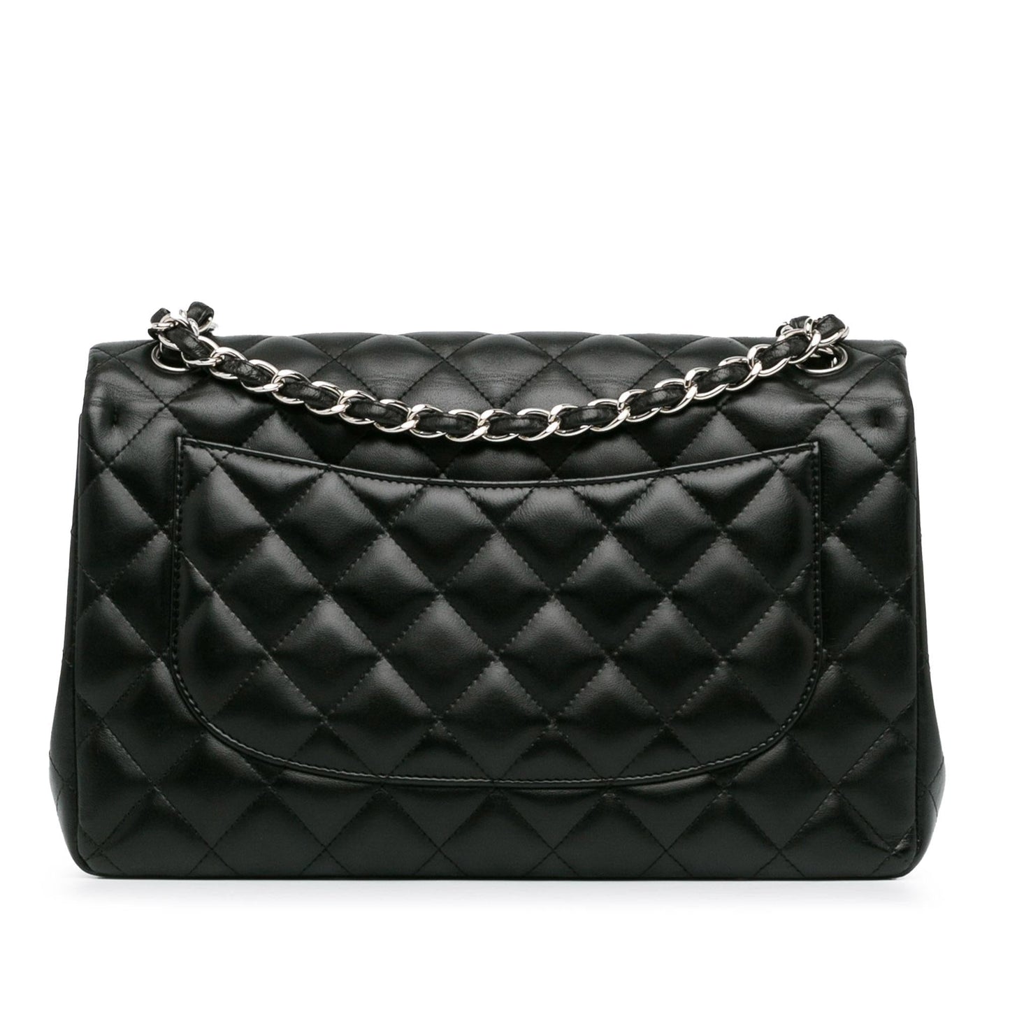 Chanel Jumbo Classic Lambskin Double Flap (SHG-WX0kkI)