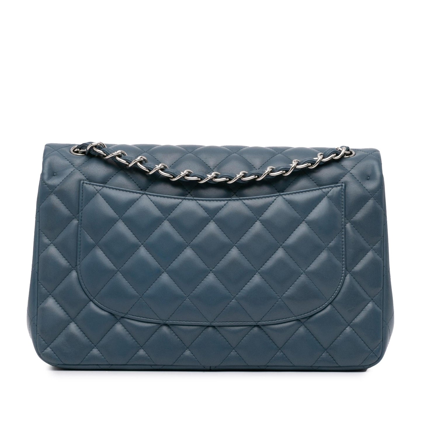 Chanel Jumbo Classic Lambskin Double Flap (SHG-fQmKvN) Shoulder Bag