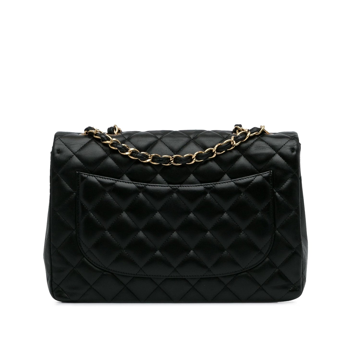 Chanel Jumbo Classic Lambskin Single Flap Bag (SHG-9yqInb)