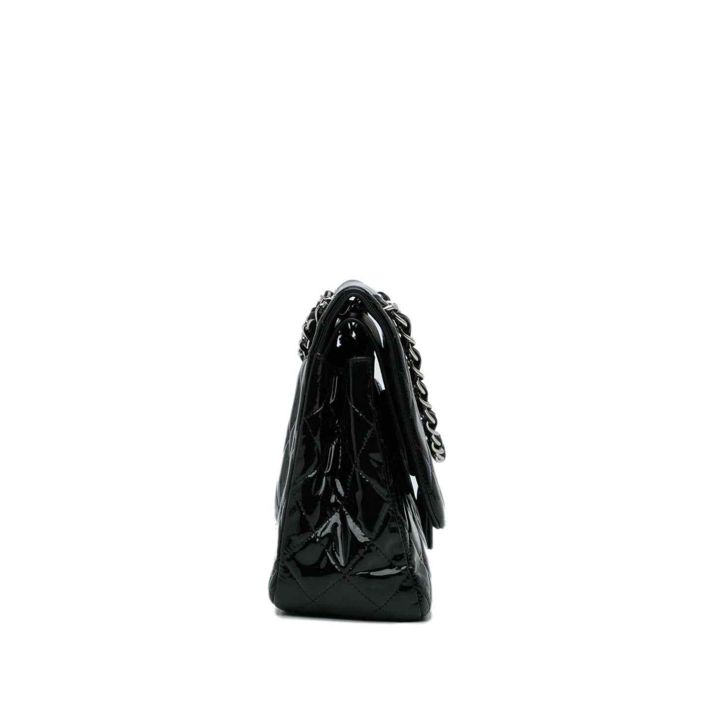 Chanel Jumbo Classic Patent Double Flap (SHG-wi4FA2)
