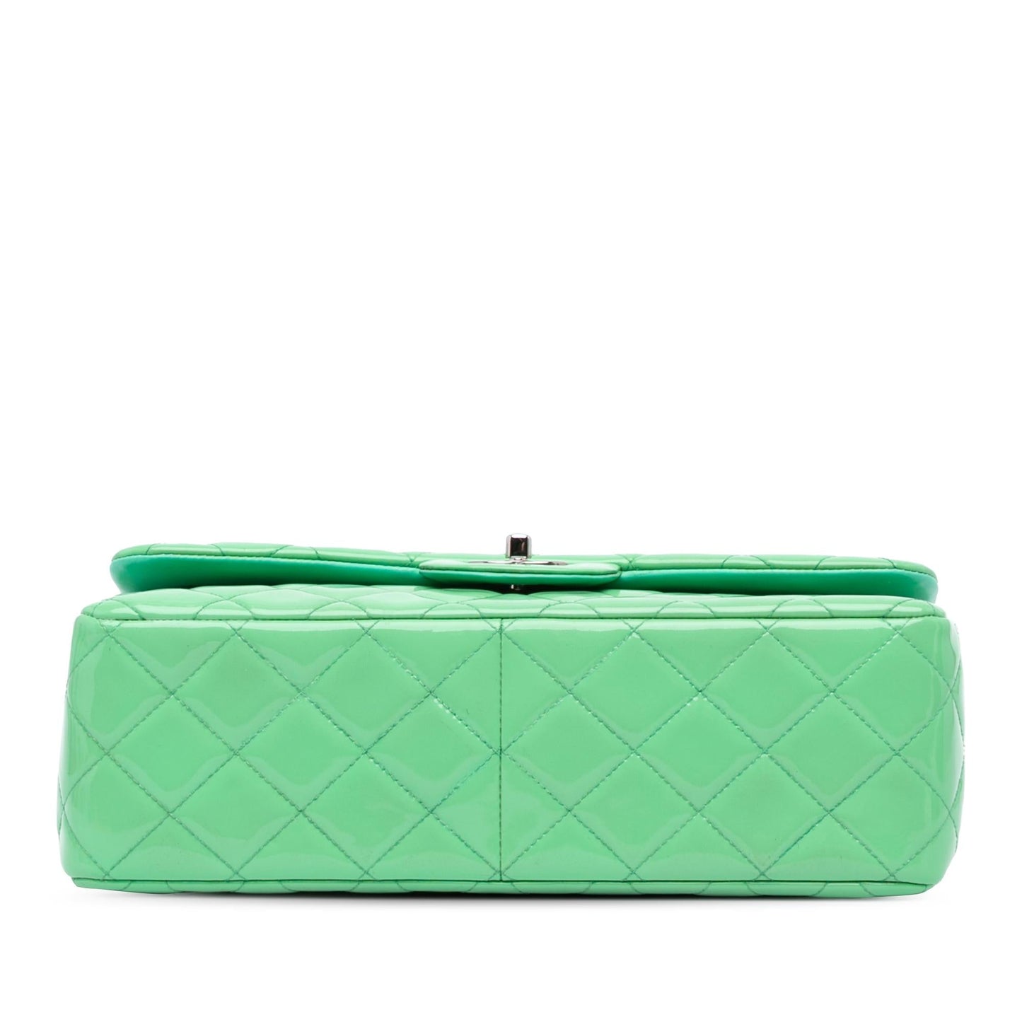 Chanel Jumbo Classic Patent Double Flap (SHG-vCasJx)