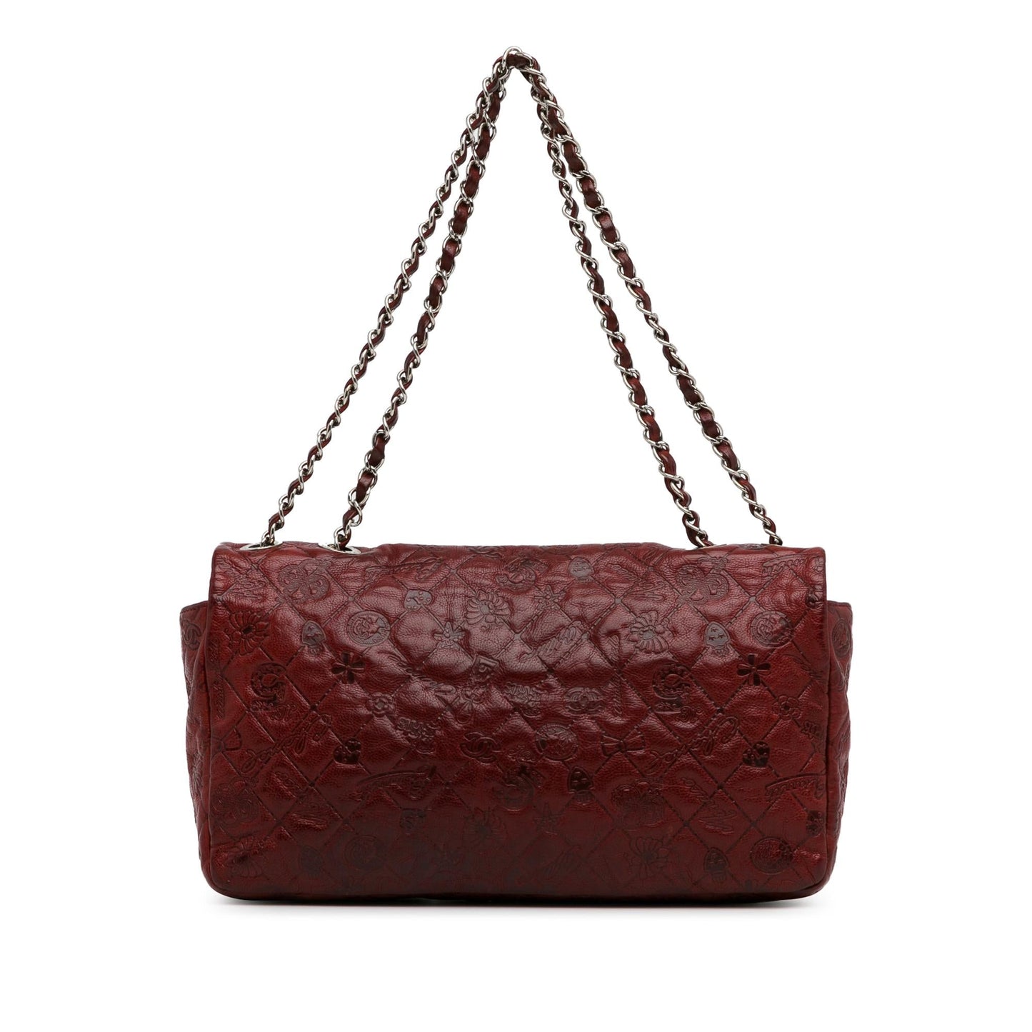 Chanel Jumbo Embossed Calfskin Lucky Symbols Flap (SHG-4r6aGP) Shoulder Bag
